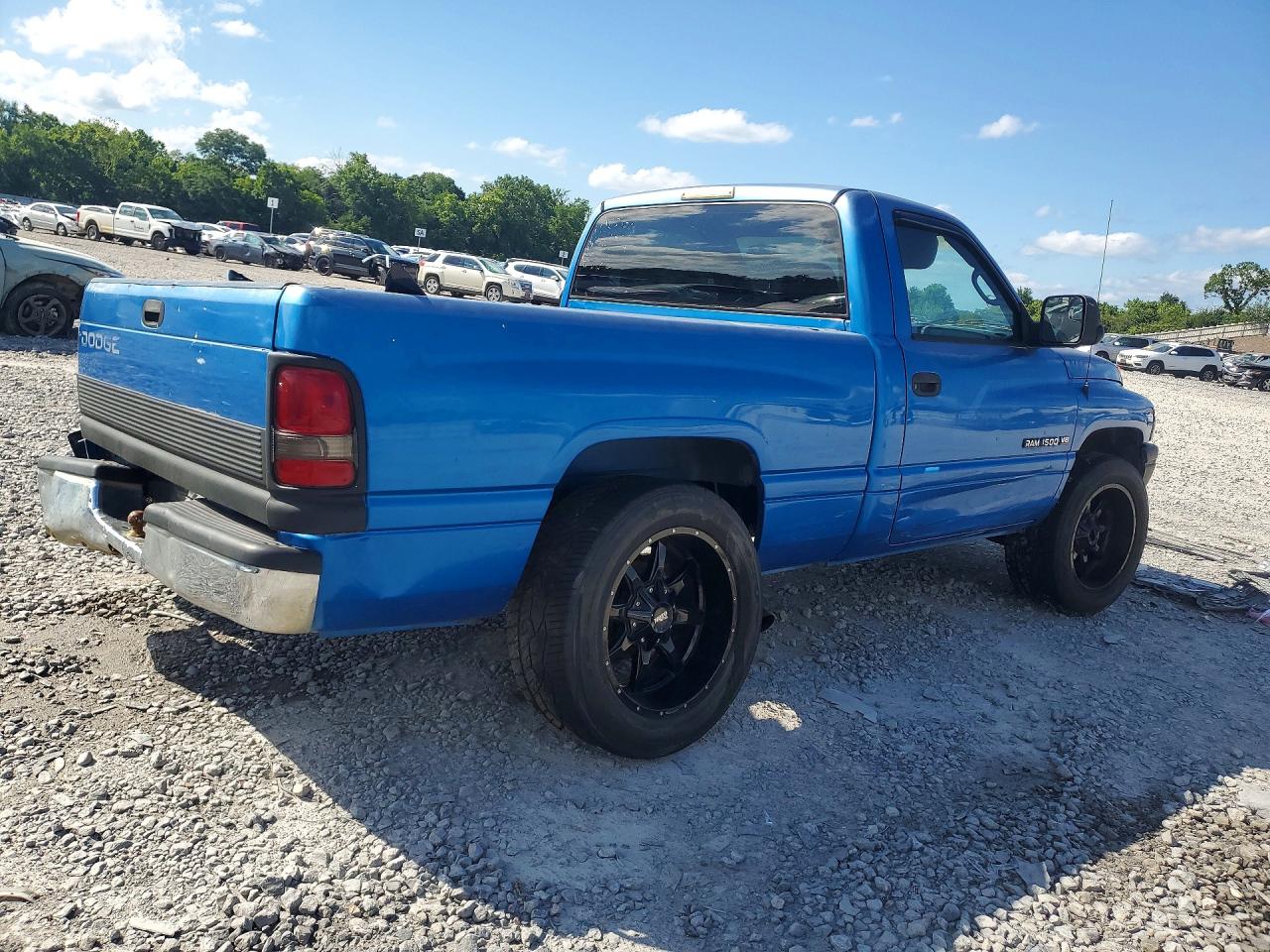 1999 Dodge Ram Pu1500 Blue vin: 1B7HC16Y0XS277355