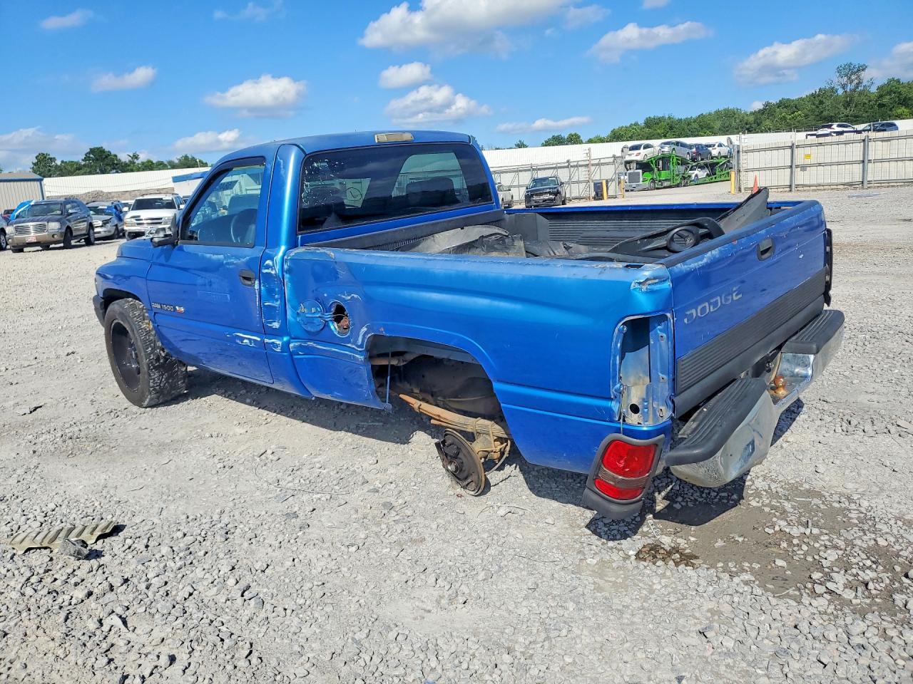 1999 Dodge Ram Pu1500 Blue vin: 1B7HC16Y0XS277355