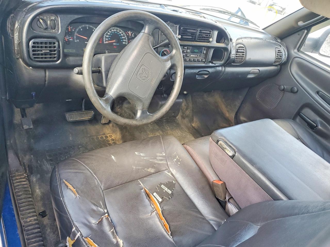 1999 Dodge Ram Pu1500 Blue vin: 1B7HC16Y0XS277355