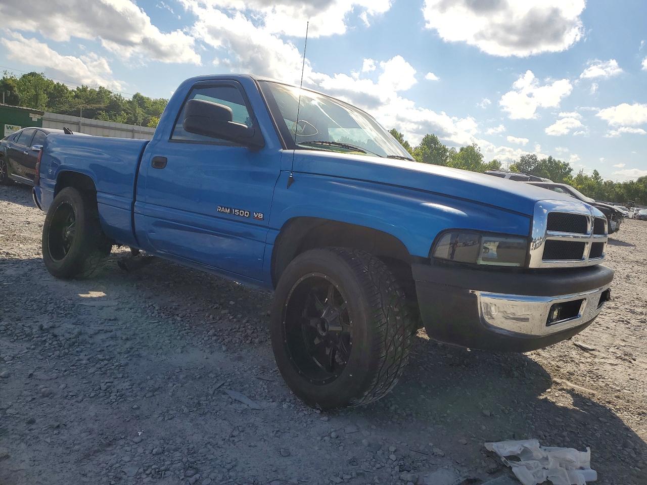 1999 Dodge Ram Pu1500 Blue vin: 1B7HC16Y0XS277355