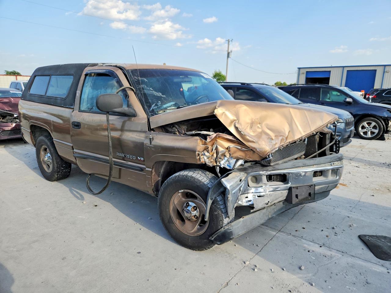 2001 Dodge Ram 1500 Бежевый vin: 1B7HC16Y11S156759