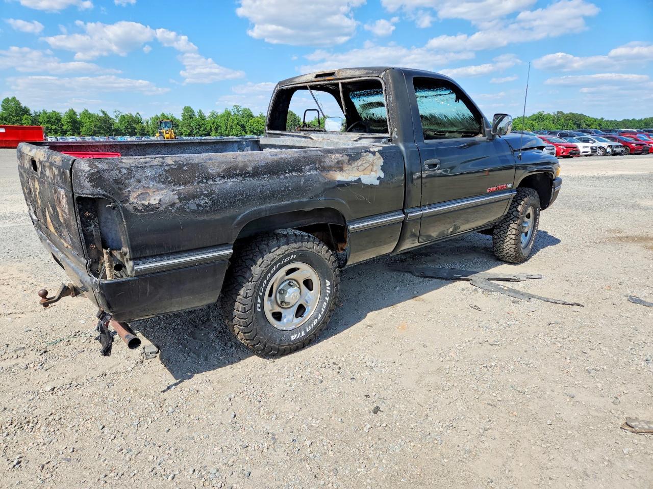 1995 Dodge Ram 1500 Black vin: 1B7HC16Y1SS285733