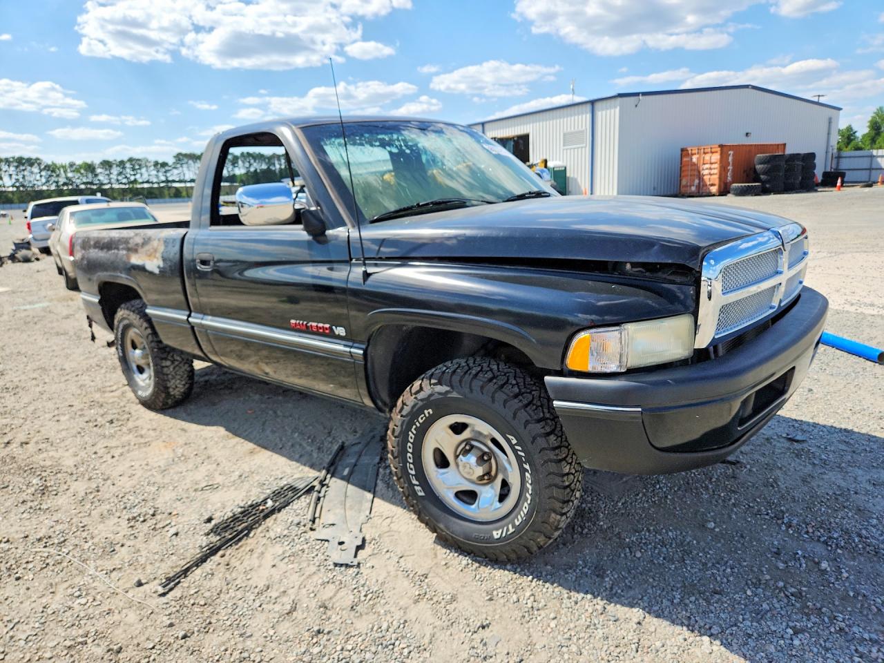 1995 Dodge Ram 1500 Black vin: 1B7HC16Y1SS285733