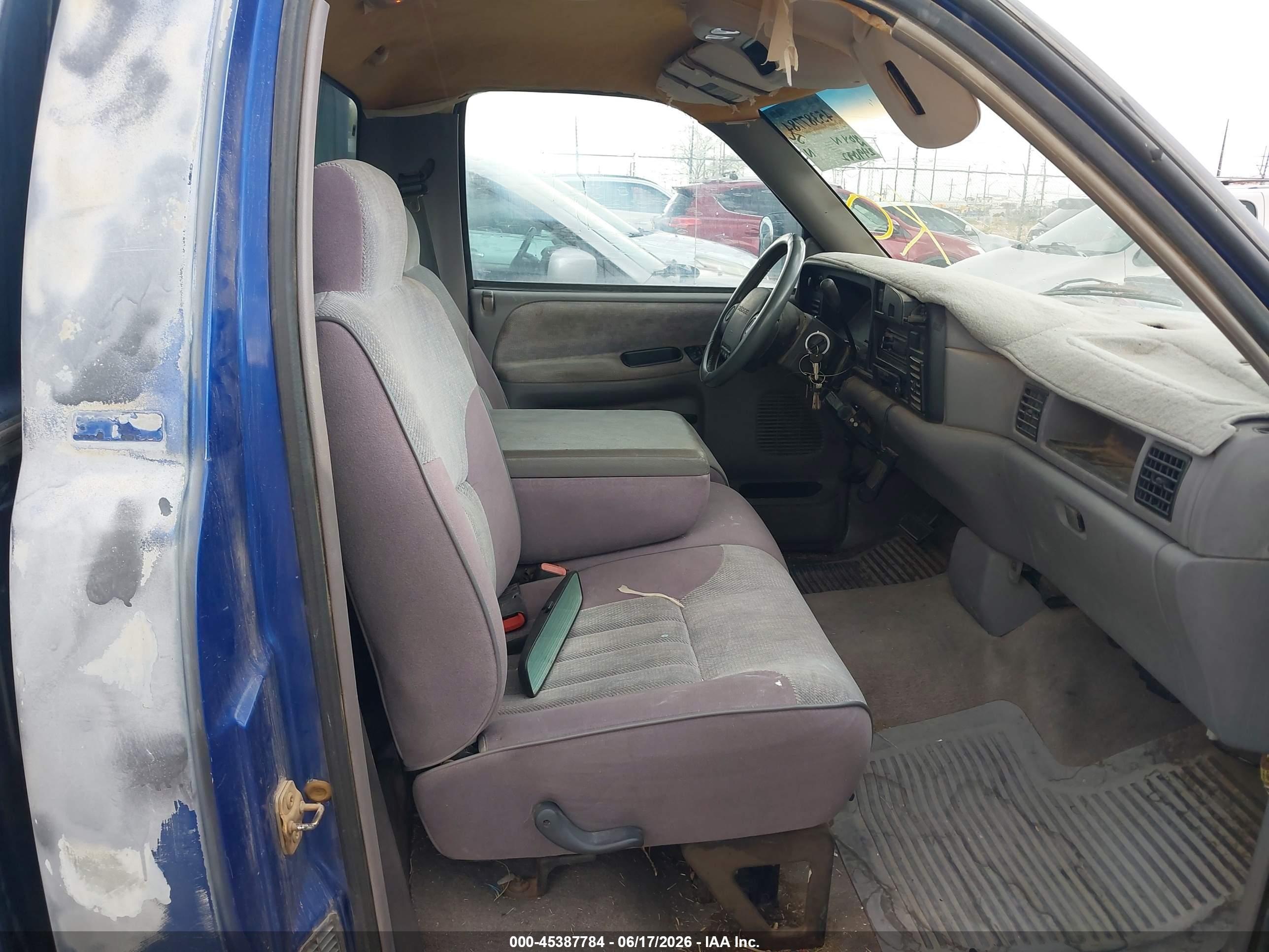 1995 Dodge Ram 1500   Синий vin: 1B7HC16Y1SS316334