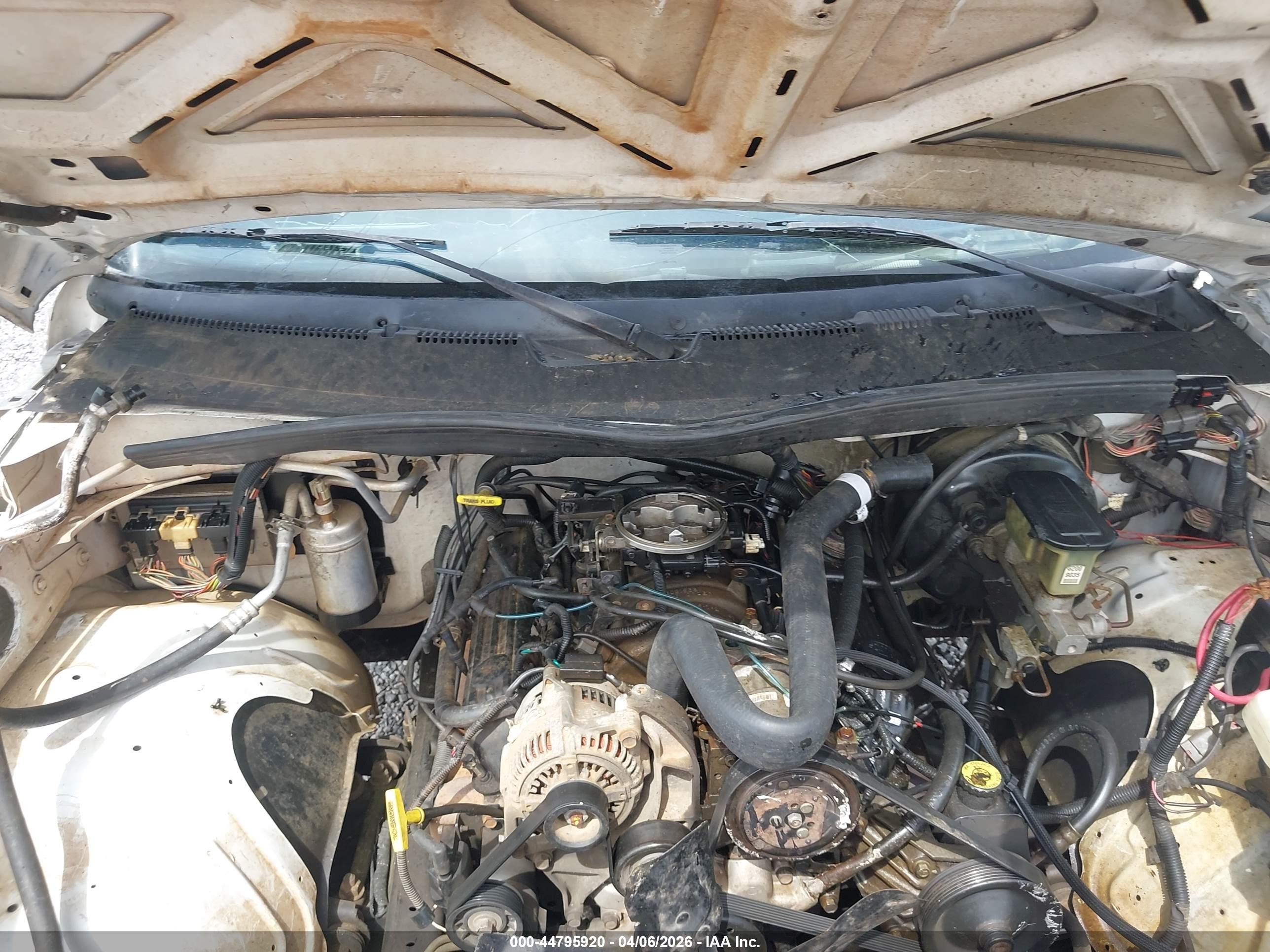 1997 Dodge Ram 1500 Lt Gray vin: 1B7HC16Y1VS225309
