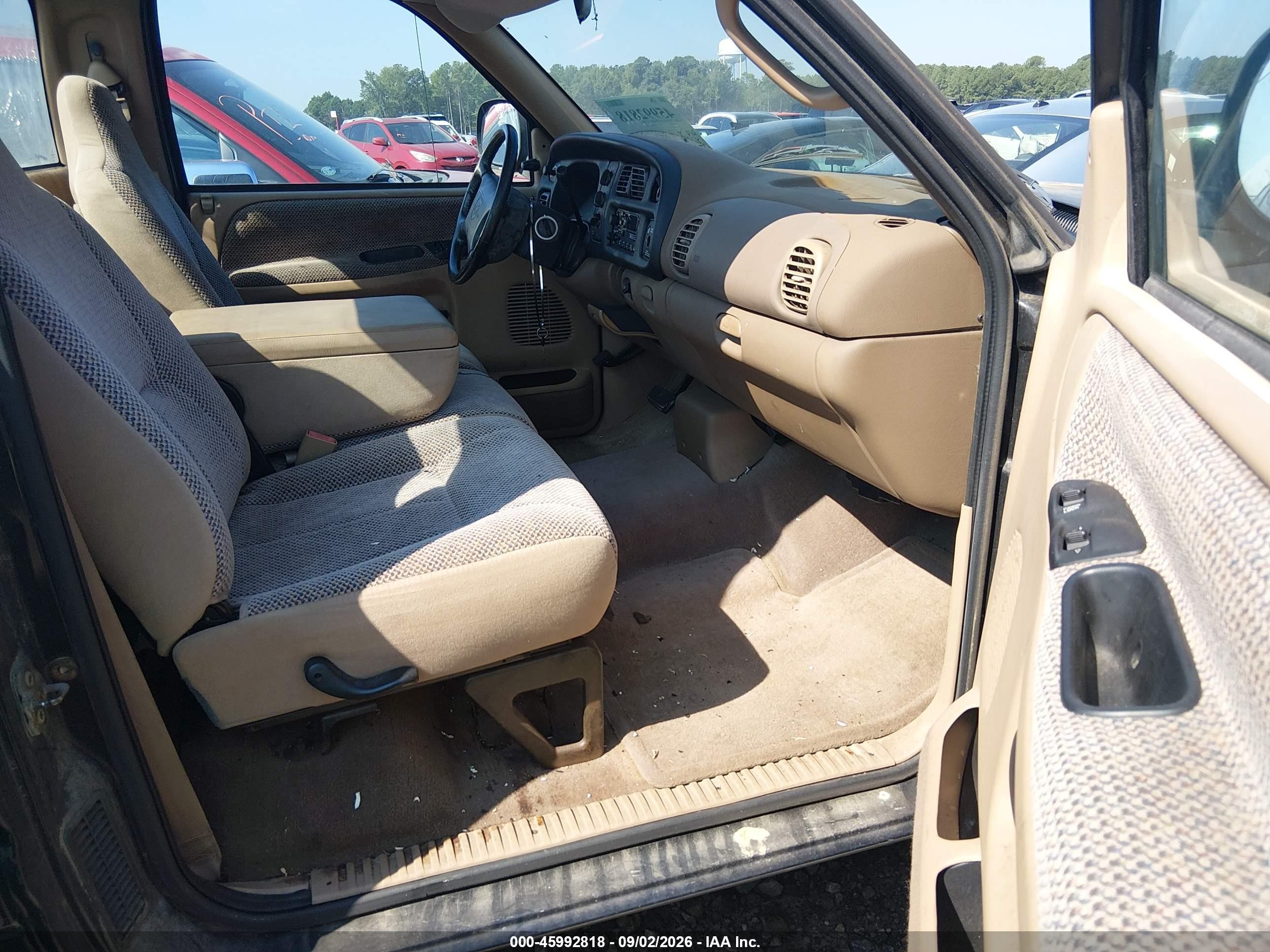 1998 Dodge Ram 1500 St Black vin: 1B7HC16Y1WS707800