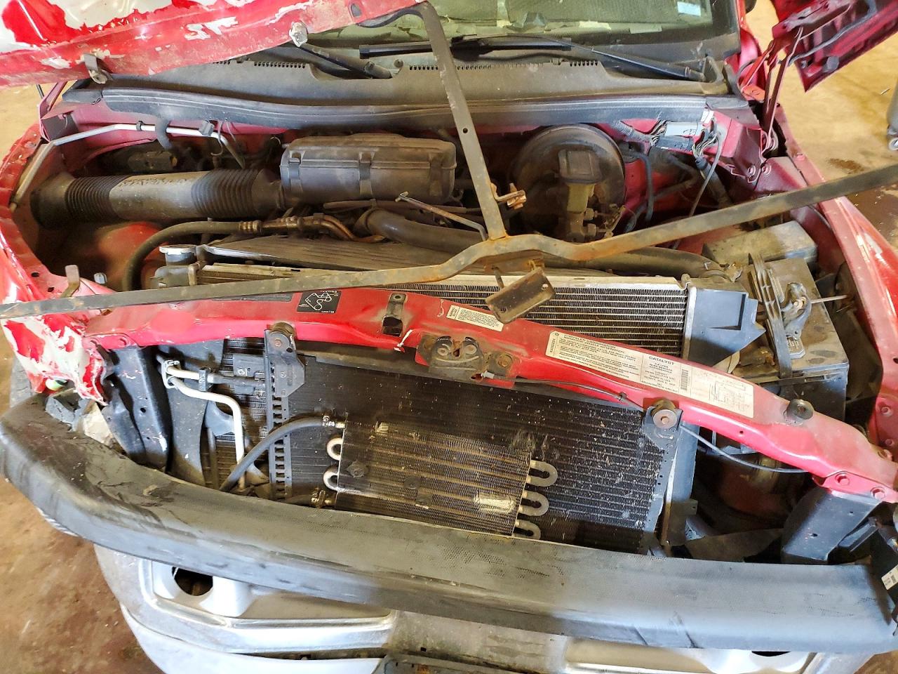 1994 Dodge Ram 1500 Red vin: 1B7HC16Y3RS544653