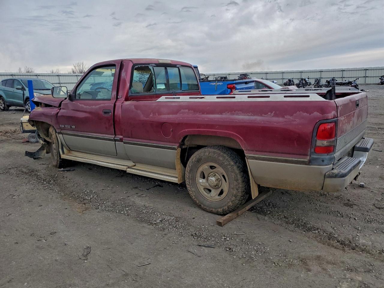 1994 Dodge Ram 1500 Brown vin: 1B7HC16Y3RS562747