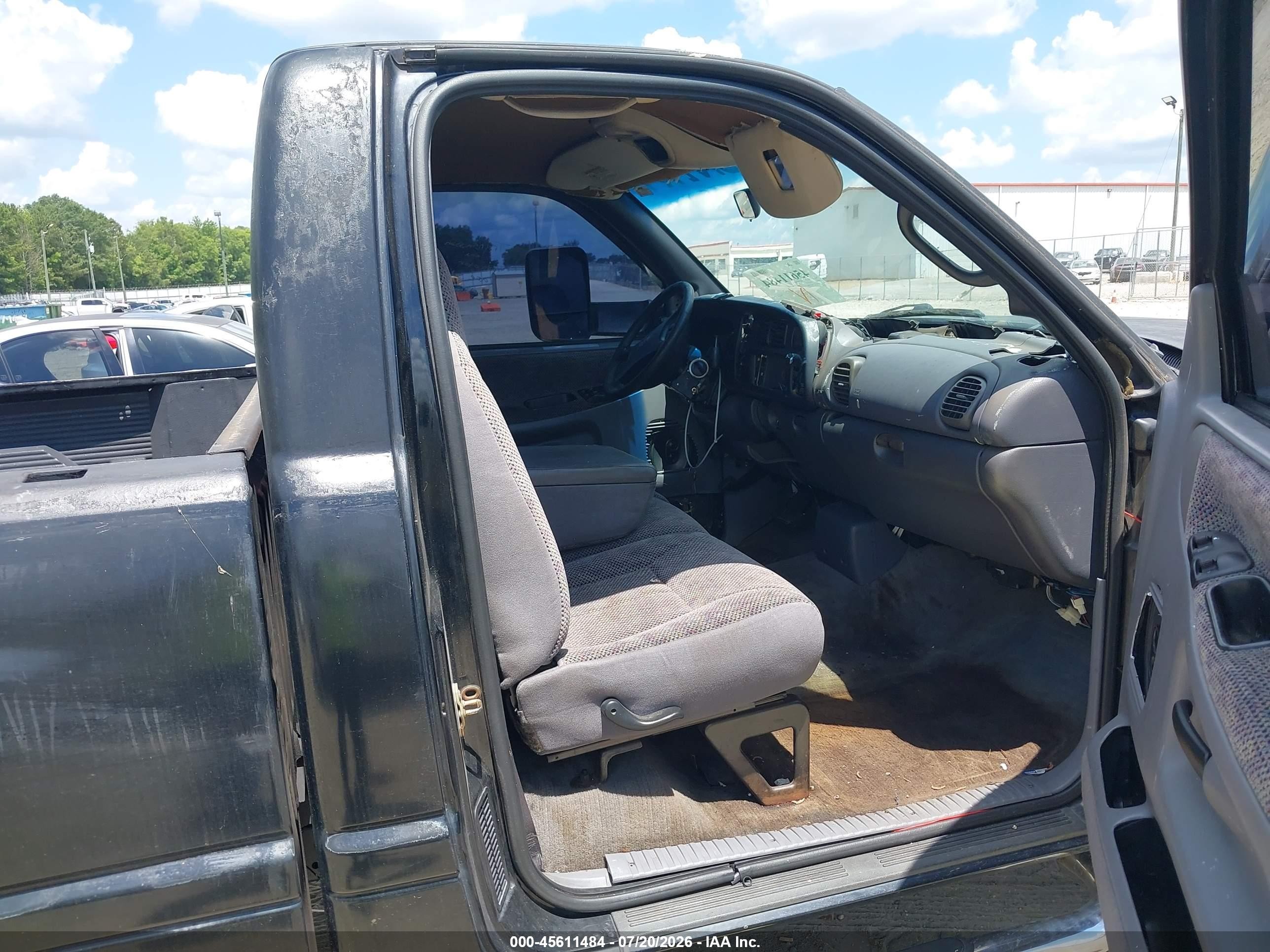 1998 Dodge Ram 1500 St Black vin: 1B7HC16Y5WS655880