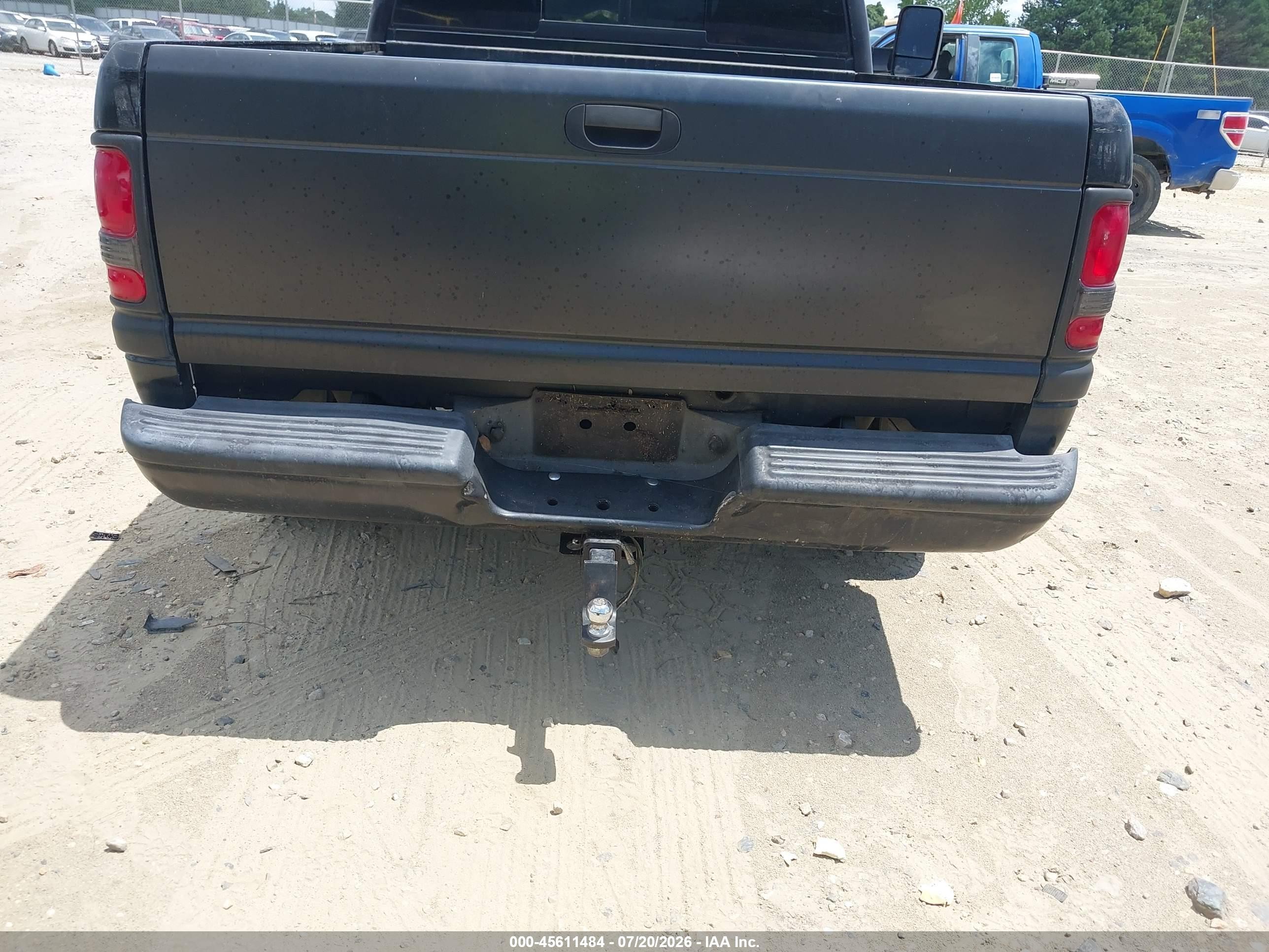 1998 Dodge Ram 1500 St Black vin: 1B7HC16Y5WS655880