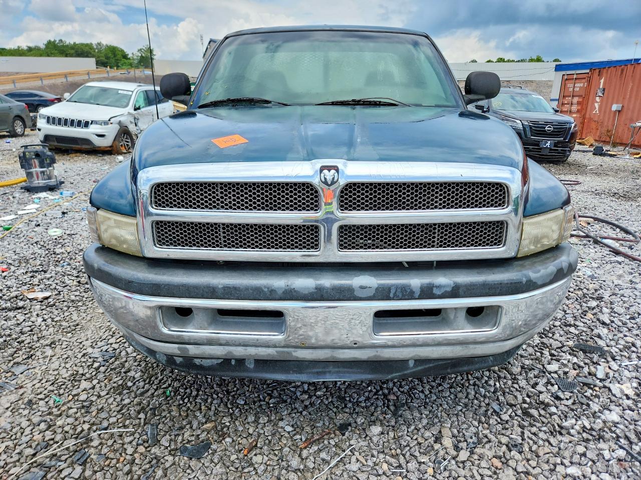 1998 Dodge Ram 1500 Green vin: 1B7HC16Y5WS698311
