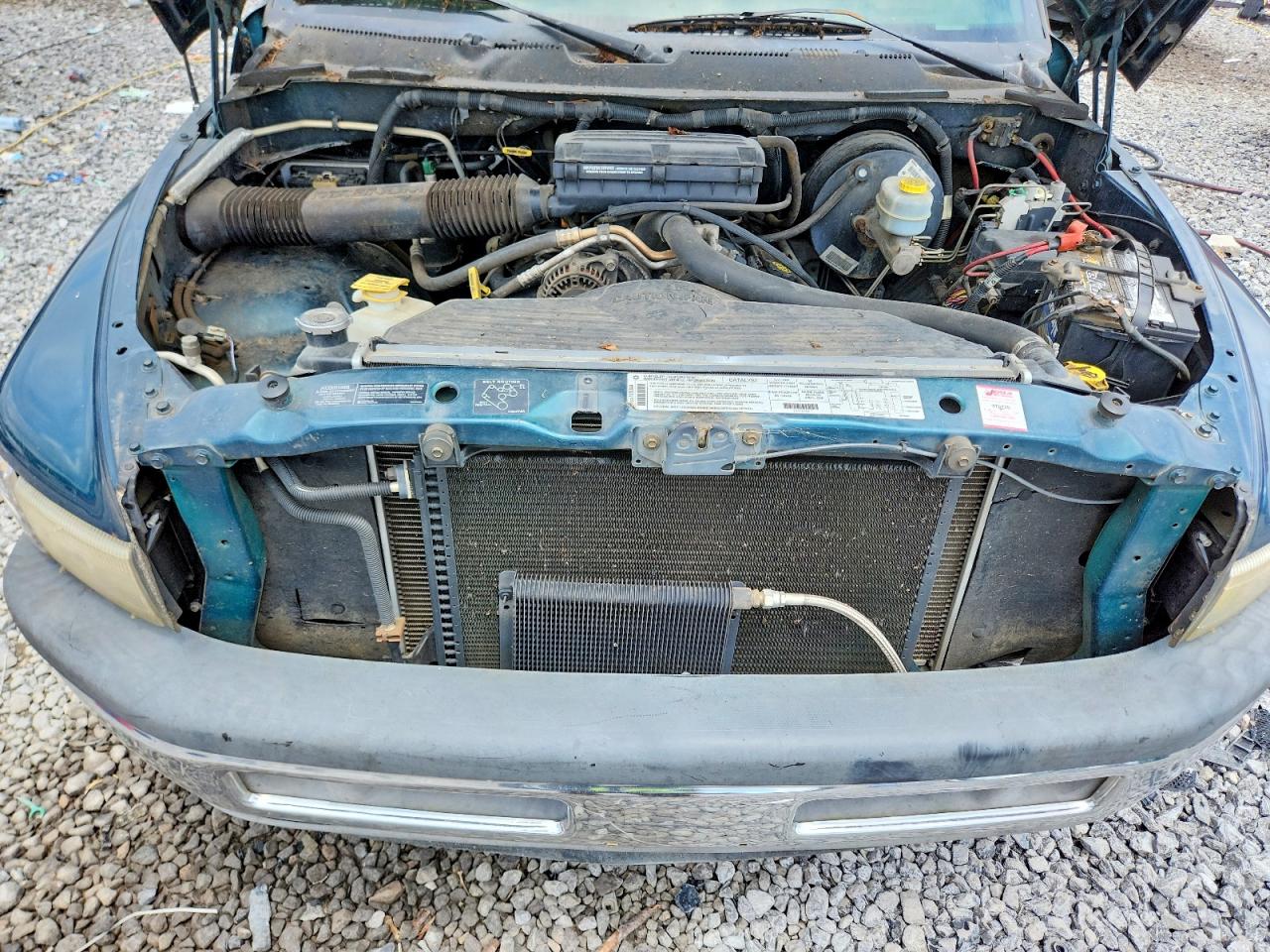1998 Dodge Ram 1500 Green vin: 1B7HC16Y5WS698311