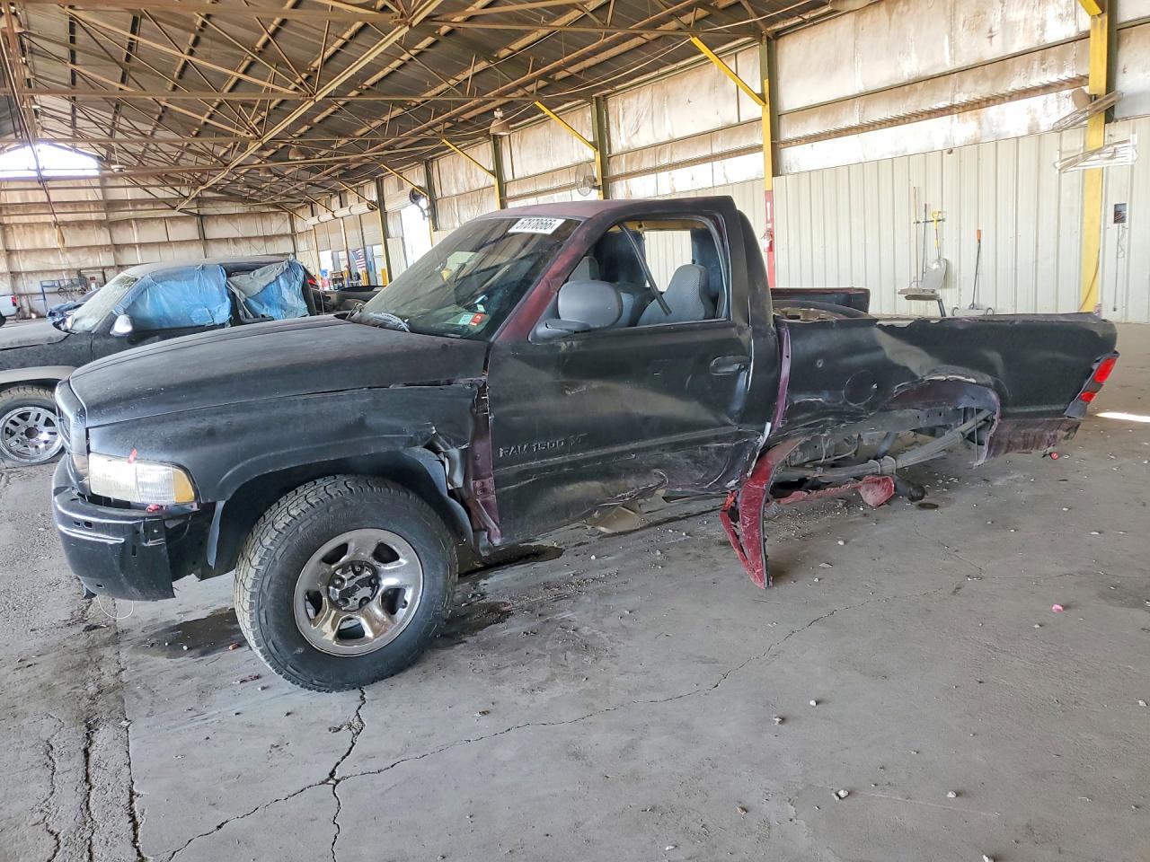 2000 Dodge Ram 1500 Burgundy vin: 1B7HC16Y5YS581024