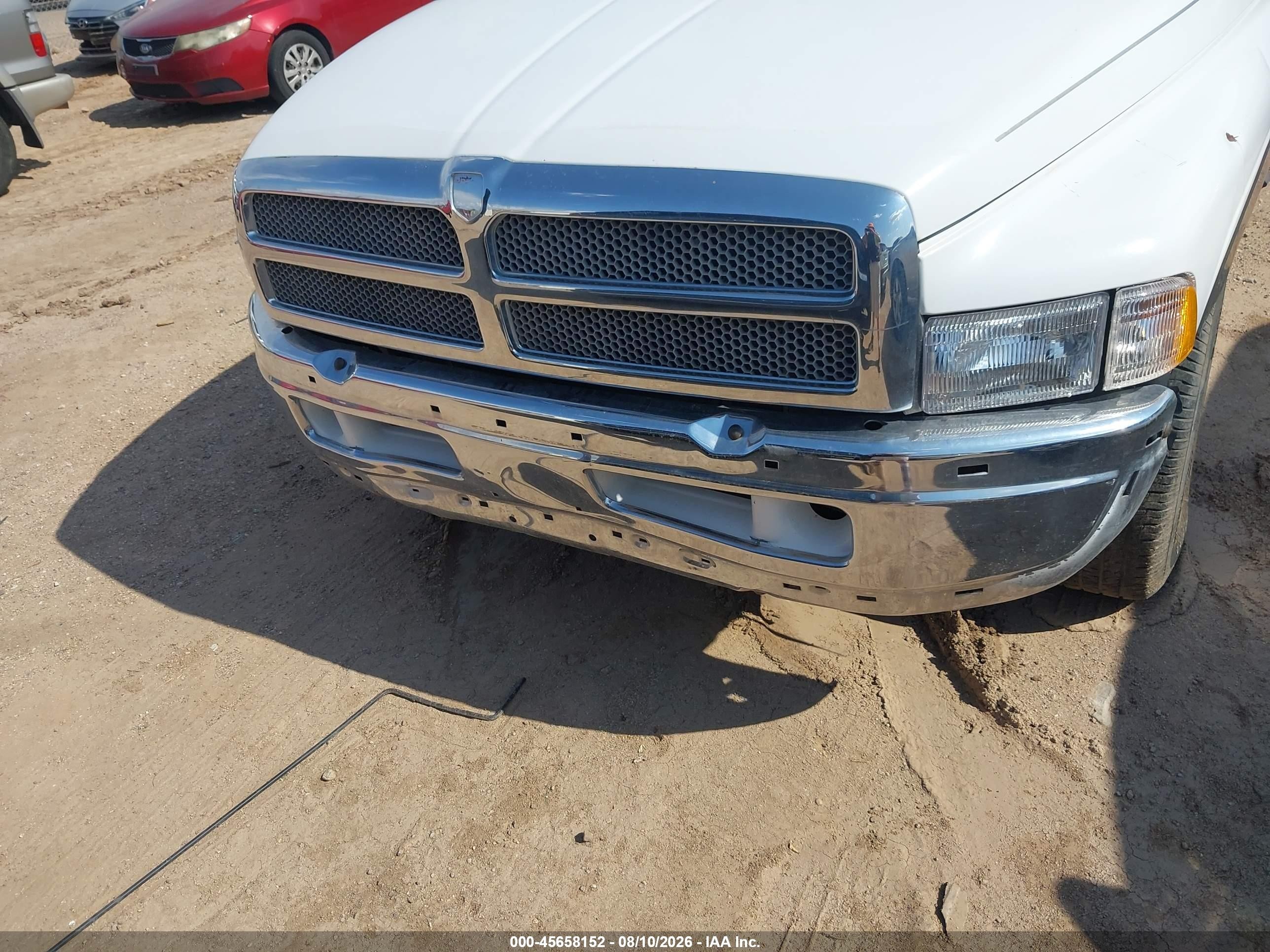 1999 Dodge Ram 1500 St White vin: 1B7HC16Y6XS126052
