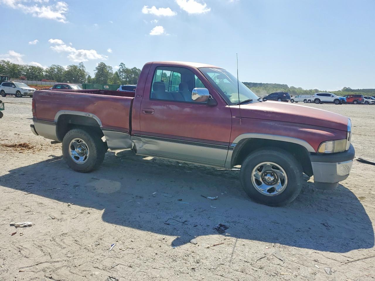 1995 Dodge Ram 1500 Красный vin: 1B7HC16Y7SS369877