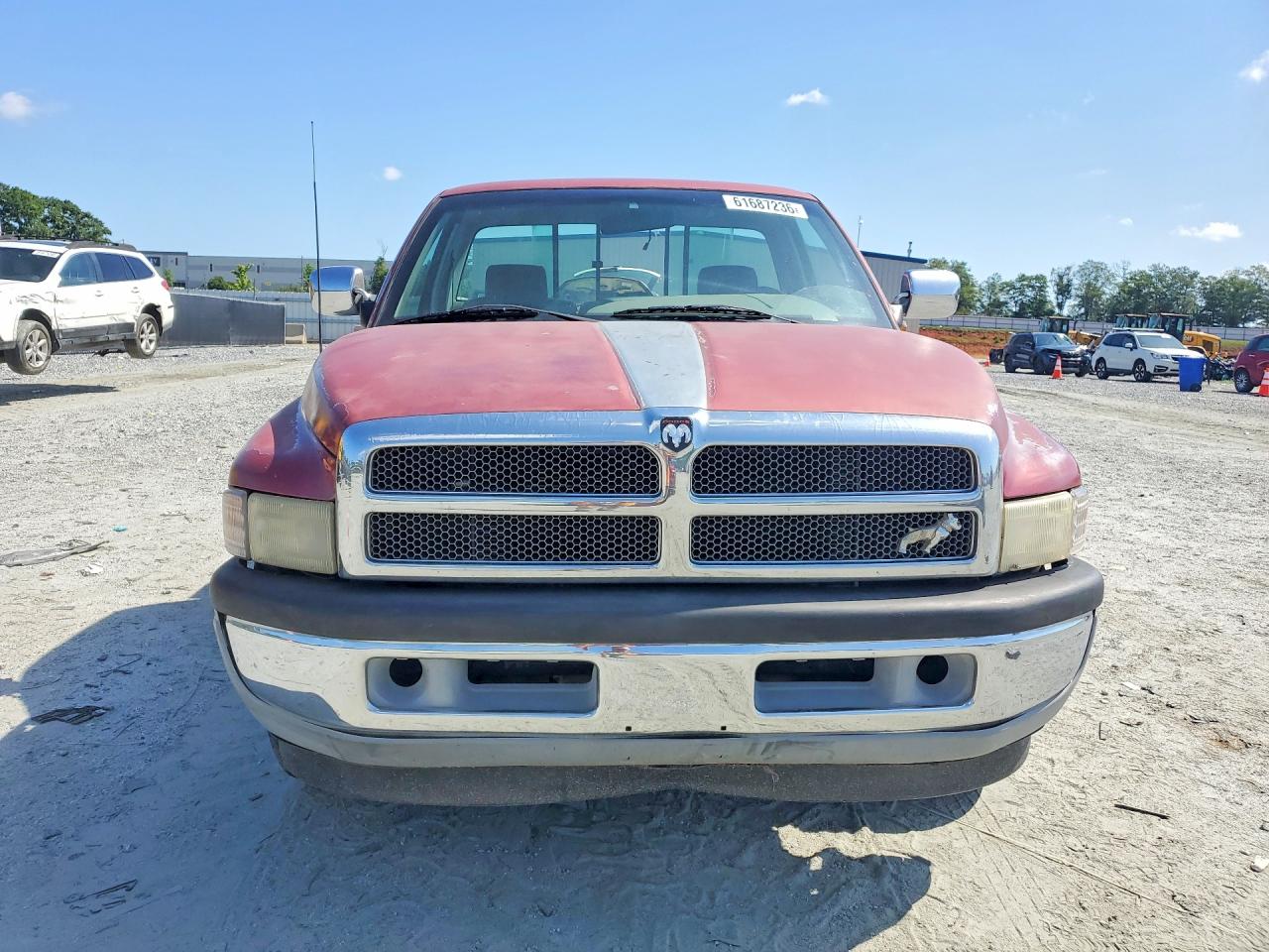 1995 Dodge Ram 1500 Красный vin: 1B7HC16Y7SS369877