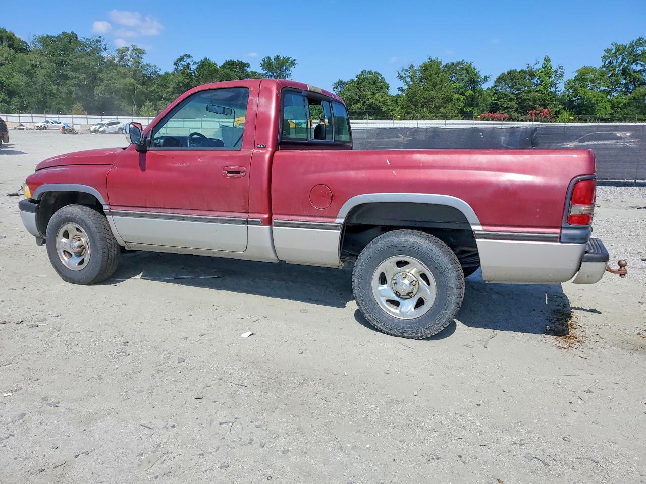 1995 Dodge Ram 1500 Красный vin: 1B7HC16Y7SS369877