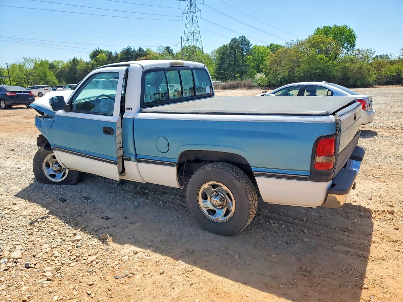 1996 Dodge Ram 1500 Two Tone vin: 1B7HC16Y7TS598075