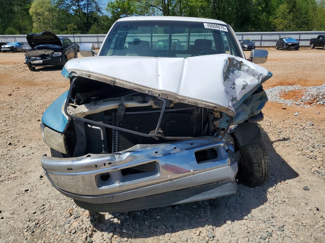 1996 Dodge Ram 1500 Two Tone vin: 1B7HC16Y7TS598075