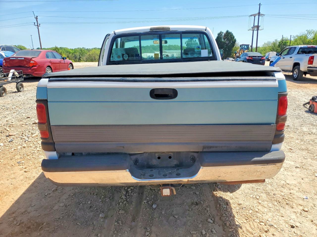 1996 Dodge Ram 1500 Two Tone vin: 1B7HC16Y7TS598075