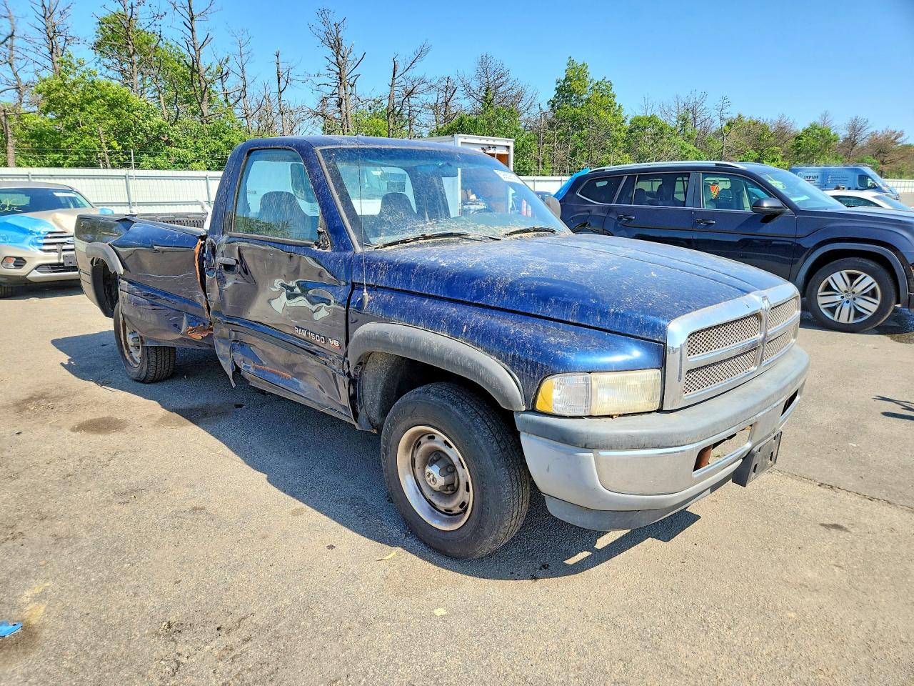 2001 Dodge Ram 1500 Blue vin: 1B7HC16Y81S111866