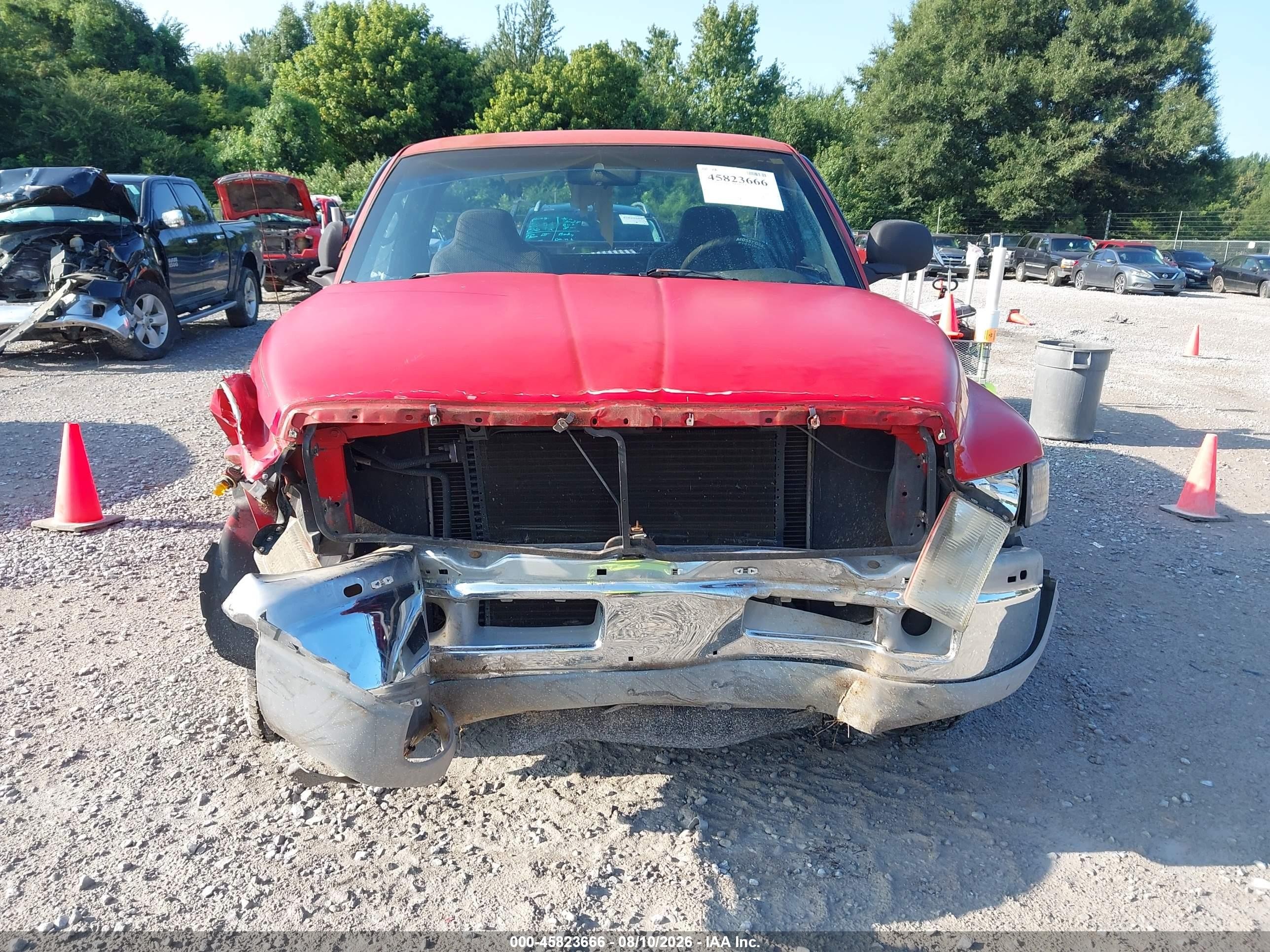 2001 Dodge Ram 1500 St Red vin: 1B7HC16Y81S189628