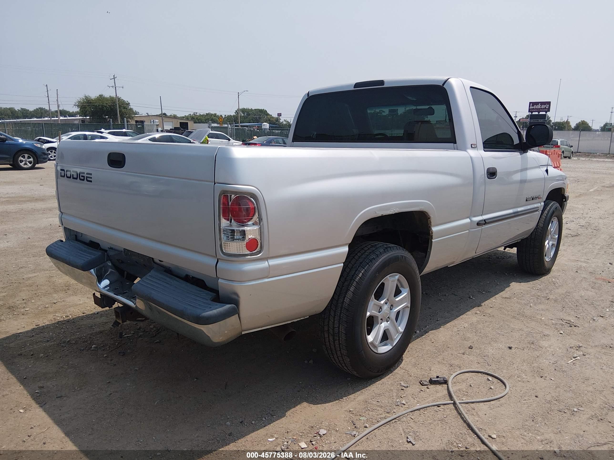 2001 Dodge Ram 1500 St Gray vin: 1B7HC16Y81S336501