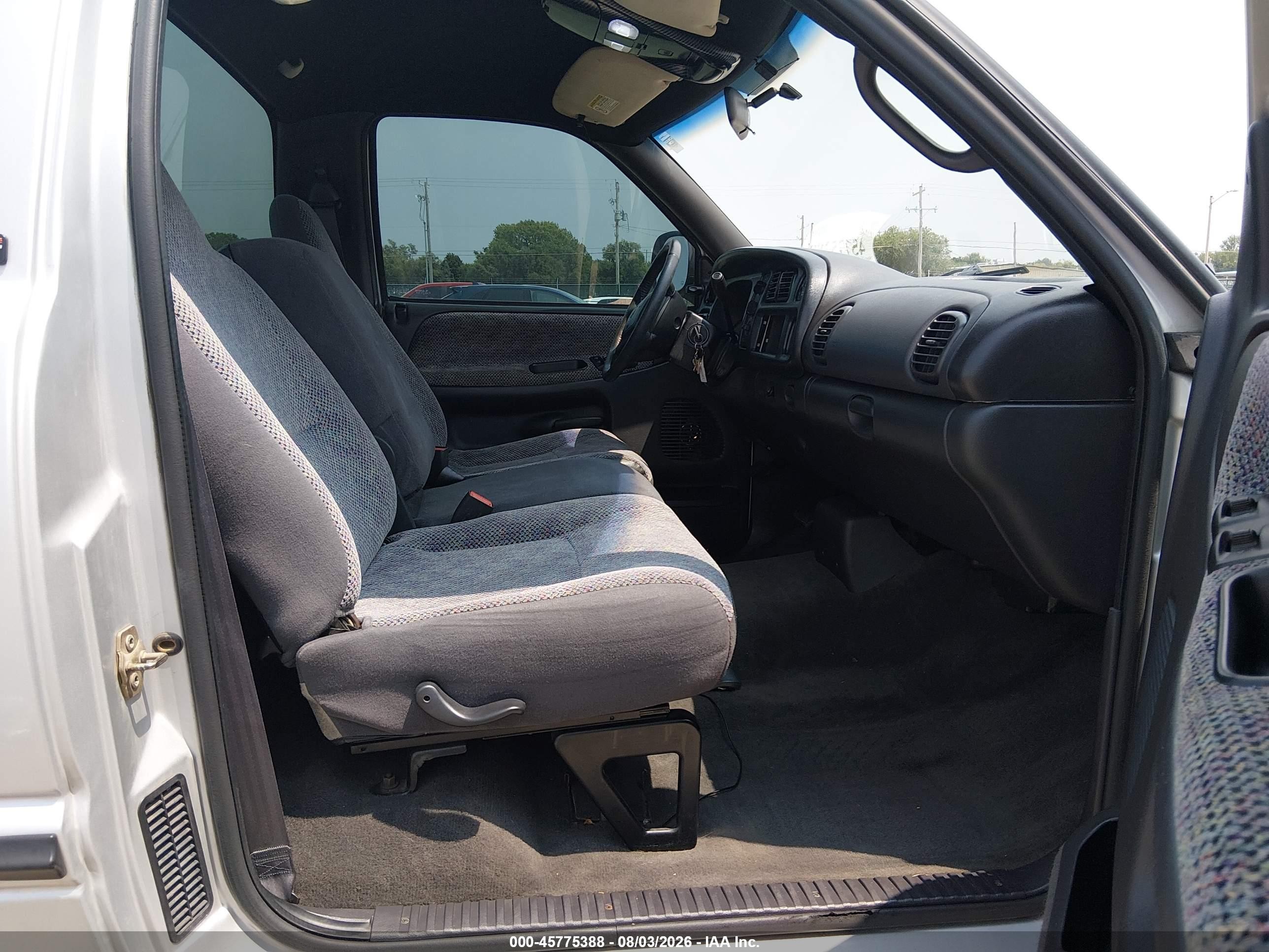 2001 Dodge Ram 1500 St Gray vin: 1B7HC16Y81S336501