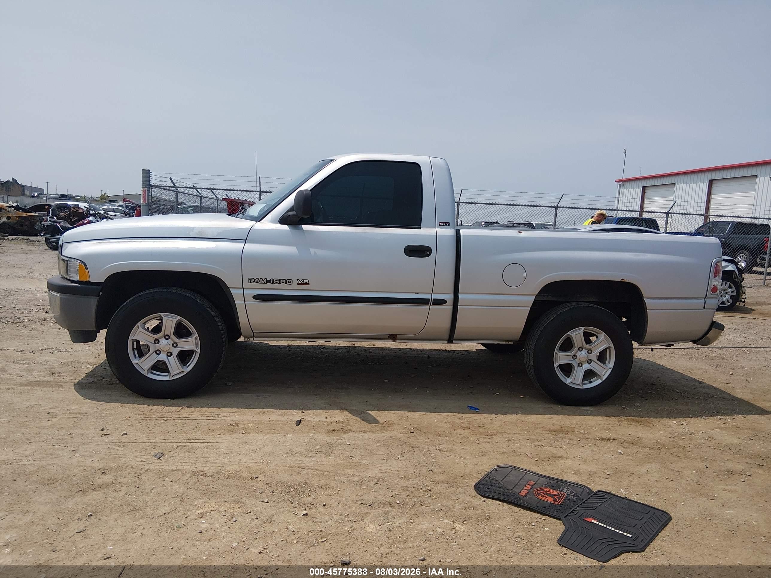 2001 Dodge Ram 1500 St Gray vin: 1B7HC16Y81S336501