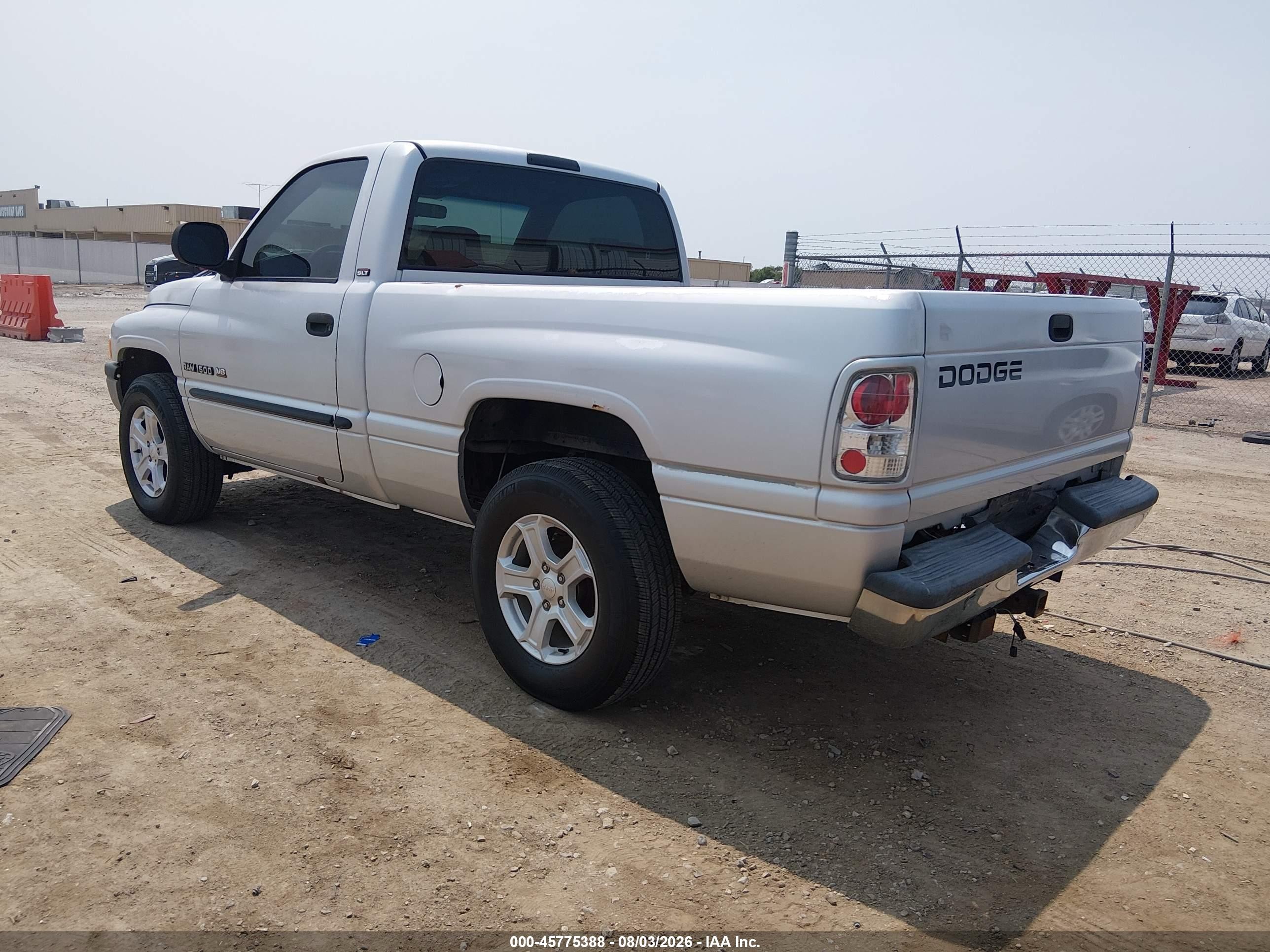 2001 Dodge Ram 1500 St Gray vin: 1B7HC16Y81S336501