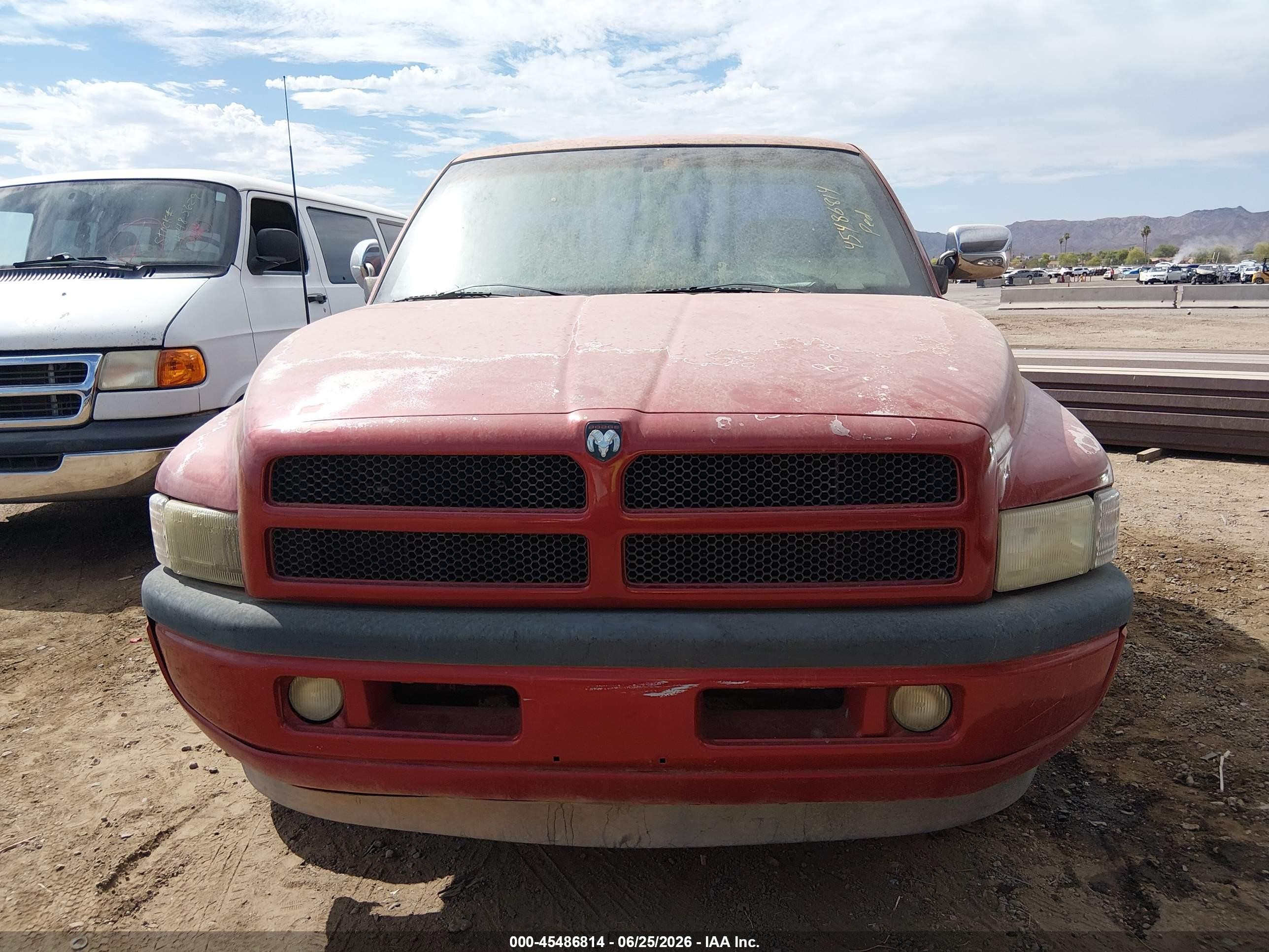 1995 Dodge Ram 1500   Red vin: 1B7HC16Y8SS334586