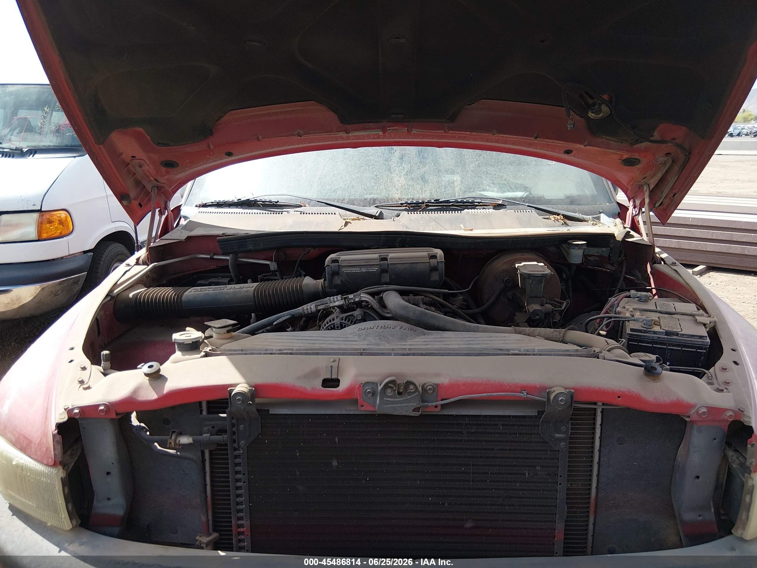 1995 Dodge Ram 1500   Red vin: 1B7HC16Y8SS334586