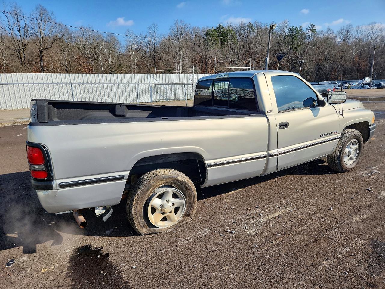 1997 Dodge Ram 1500 Gray vin: 1B7HC16Y8VJ560878