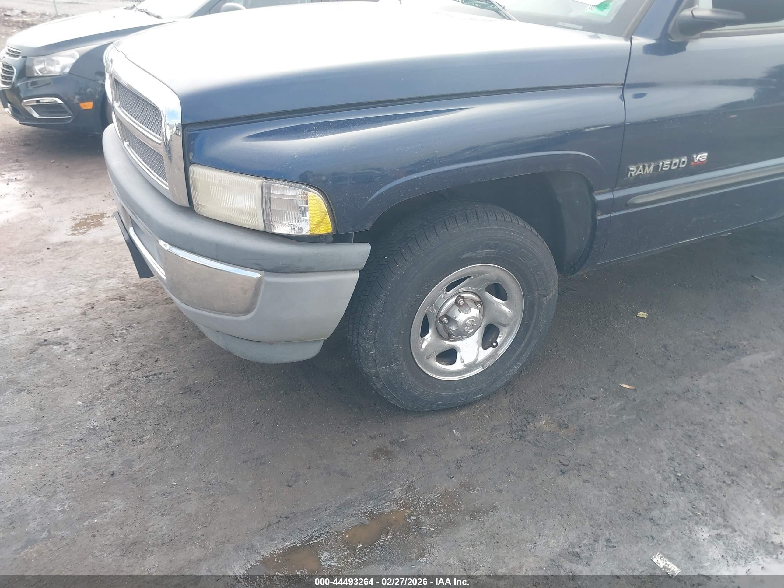 2001 Dodge Ram 1500 St Blue vin: 1B7HC16Y91S141460