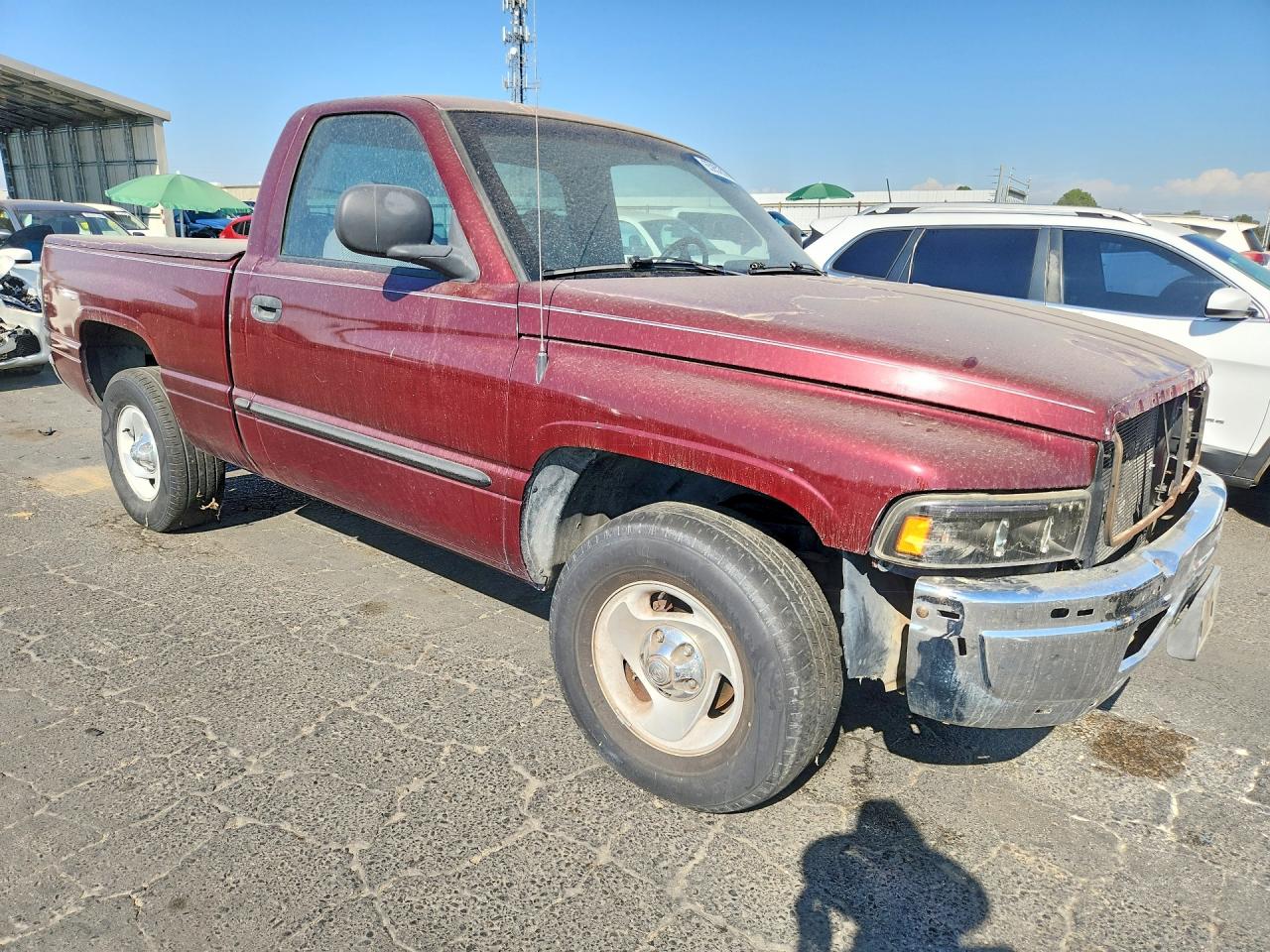 2001 Dodge Ram 1500 Maroon vin: 1B7HC16Y91S198418