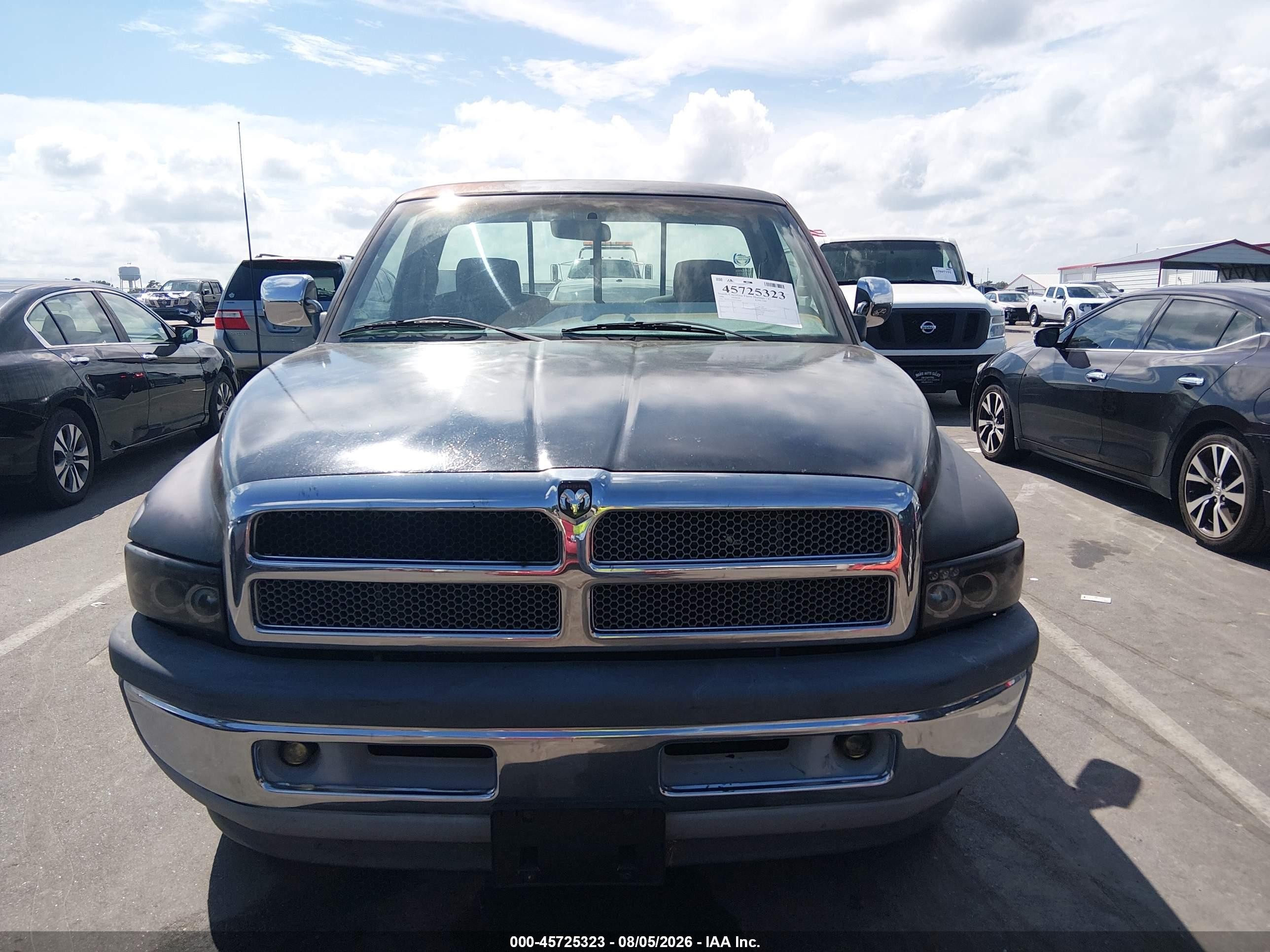1996 Dodge Ram 1500 Red vin: 1B7HC16Y9TS526682