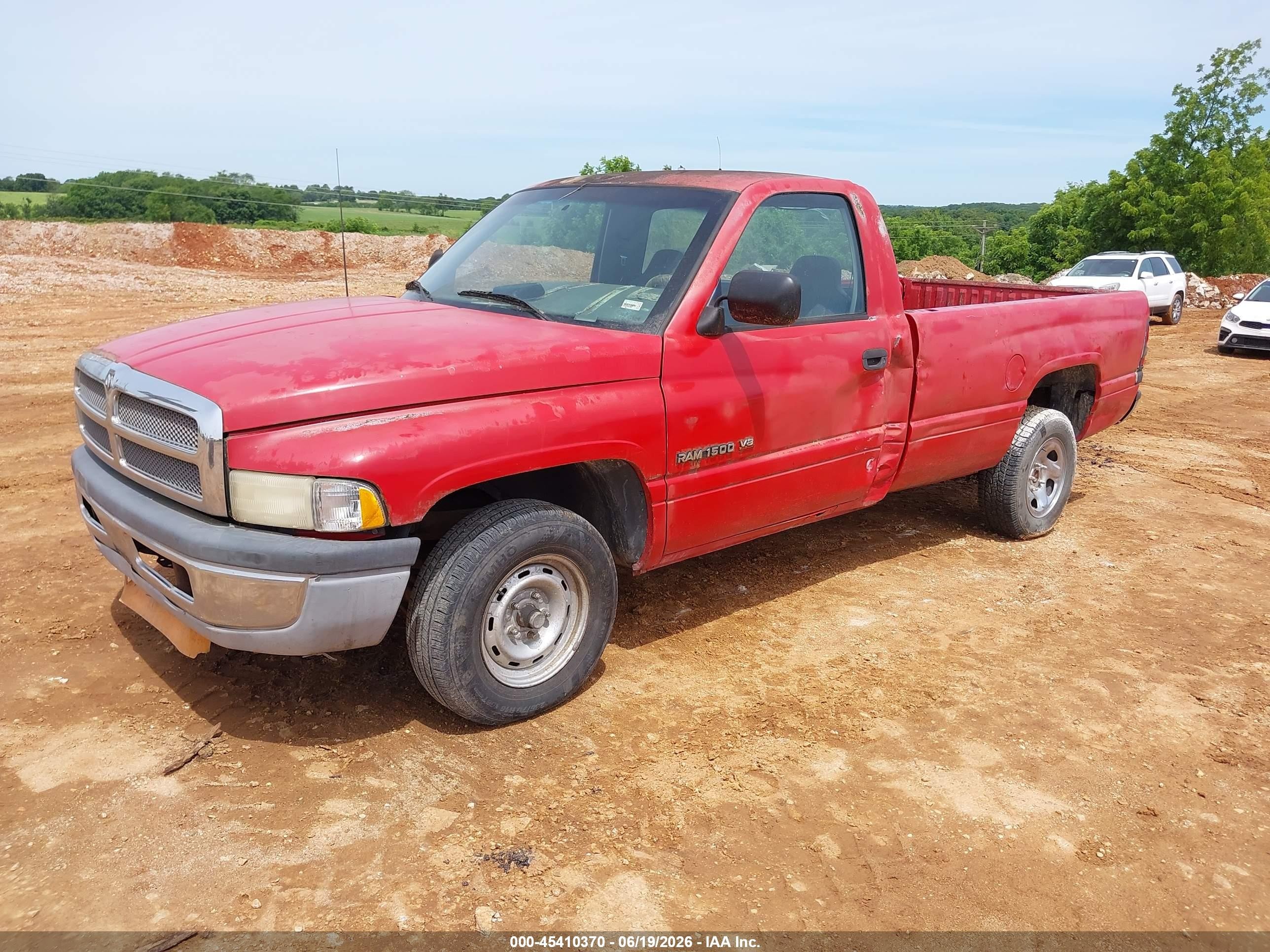 1997 Dodge Ram 1500 Lt Red vin: 1B7HC16Y9VS131467