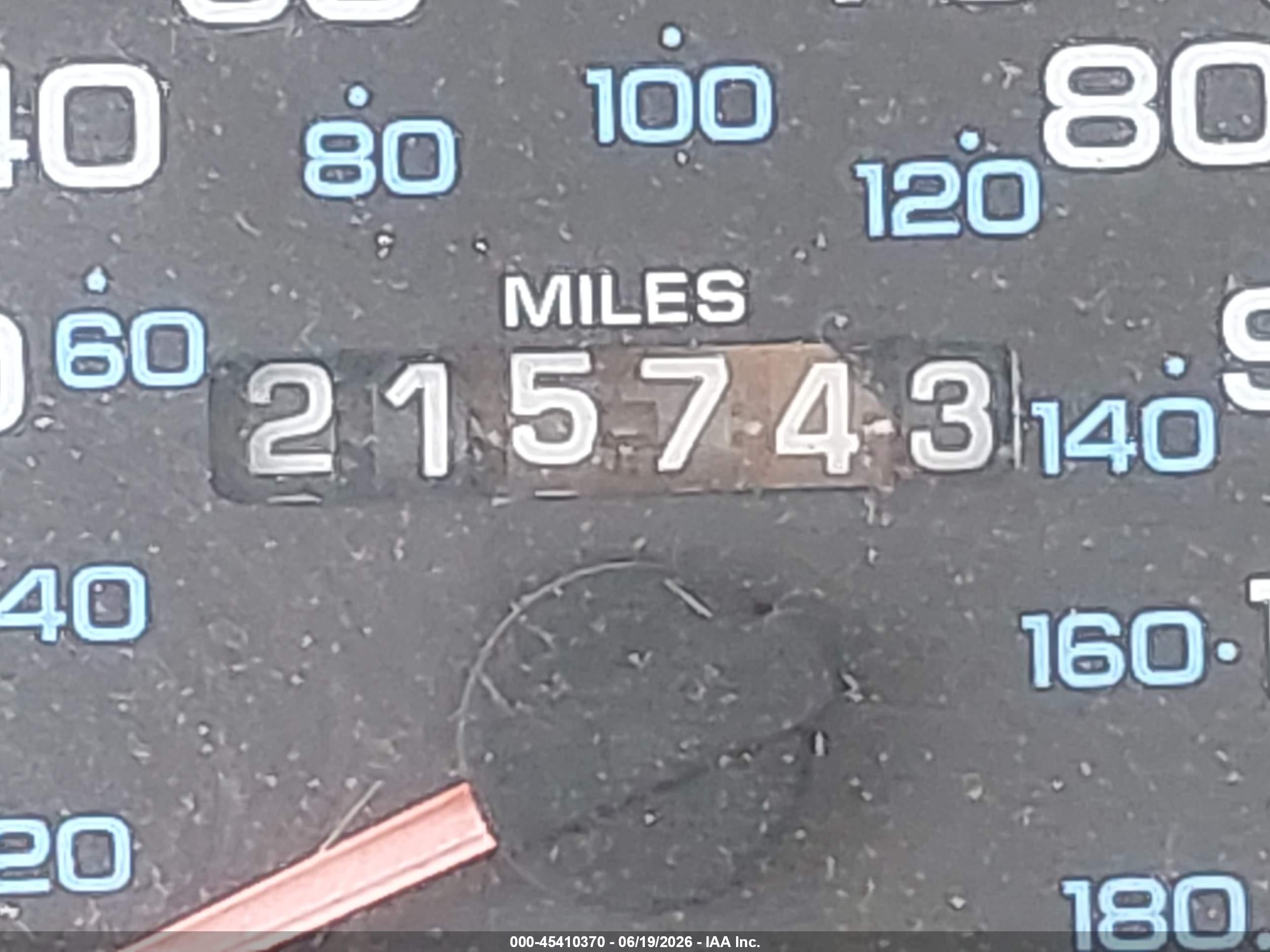1997 Dodge Ram 1500 Lt Red vin: 1B7HC16Y9VS131467