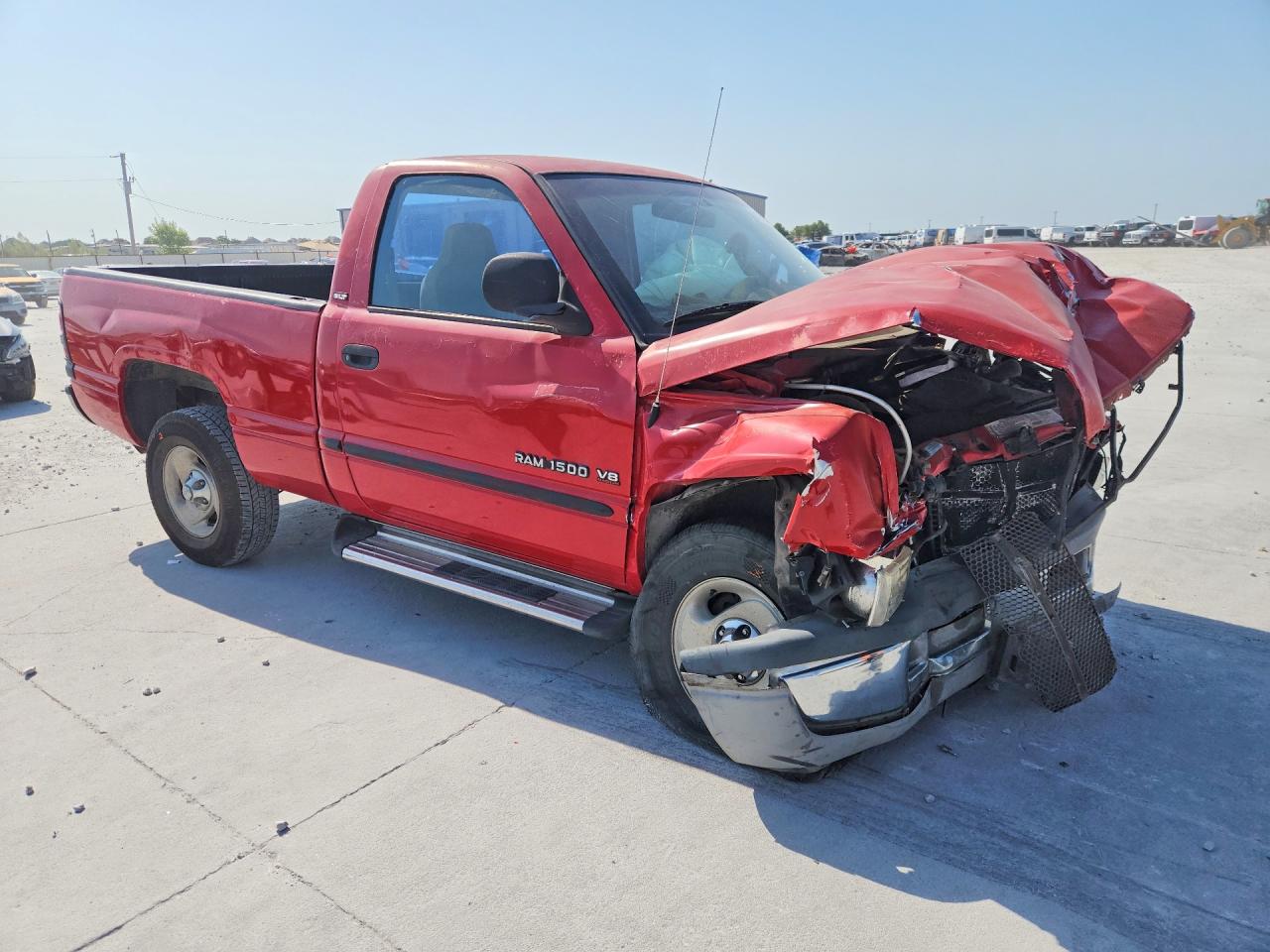 2001 Dodge Ram 1500 Red vin: 1B7HC16YX1S318193