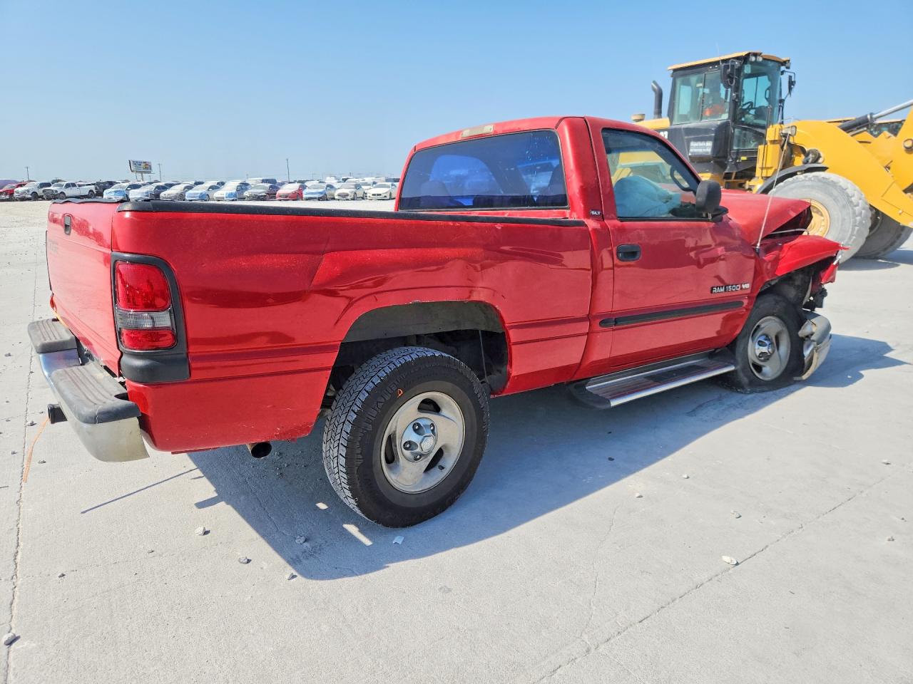 2001 Dodge Ram 1500 Red vin: 1B7HC16YX1S318193