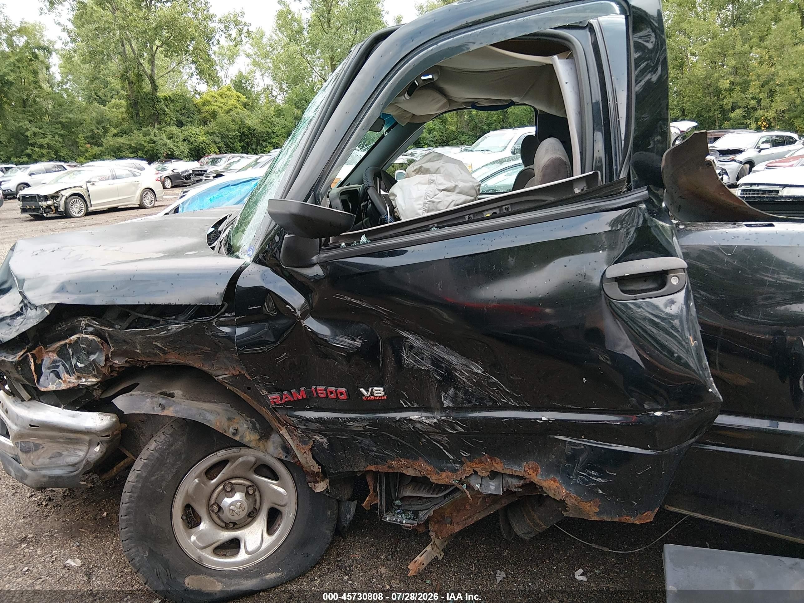 1995 Dodge Ram 1500   Black vin: 1B7HC16Z0SS293055