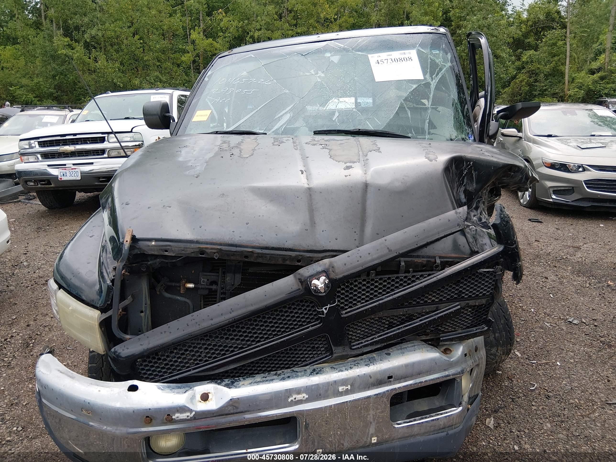 1995 Dodge Ram 1500   Black vin: 1B7HC16Z0SS293055