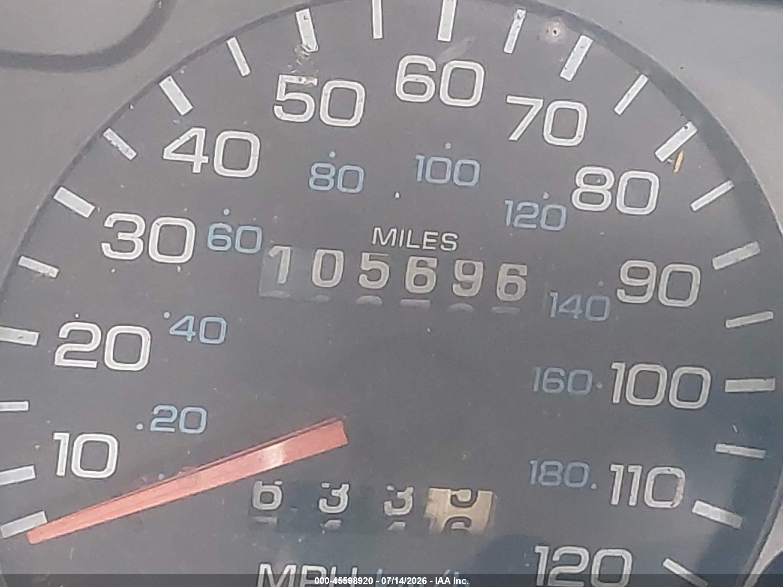 1997 Dodge Ram 1500 Lt Red vin: 1B7HC16Z0VS284411
