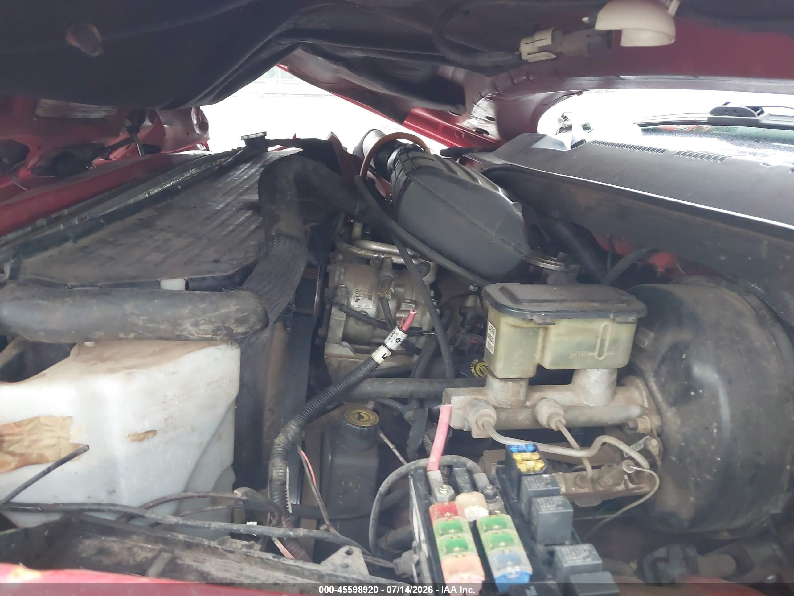 1997 Dodge Ram 1500 Lt Red vin: 1B7HC16Z0VS284411