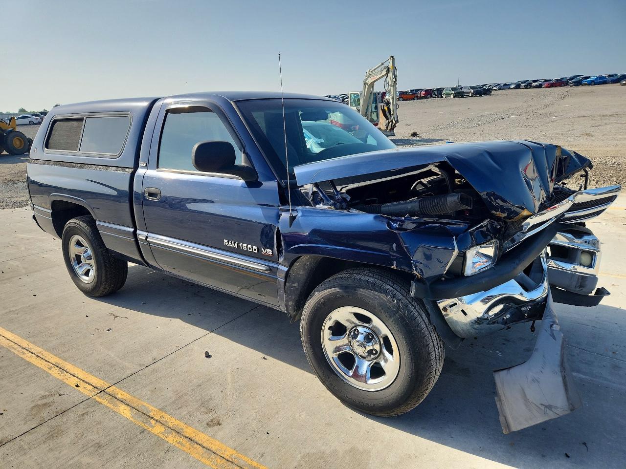 2001 Dodge Ram 1500 Синий vin: 1B7HC16Z11S340818