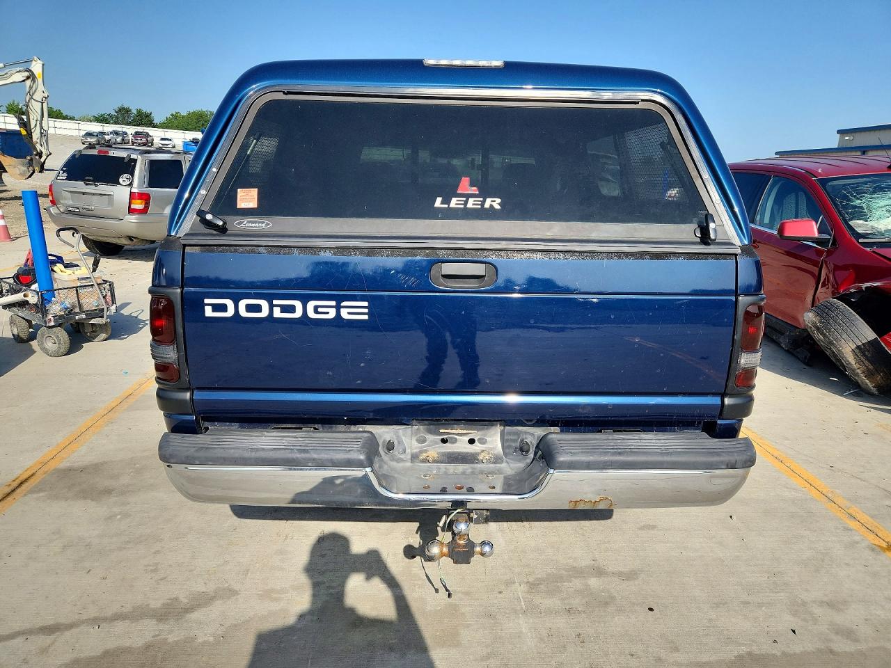2001 Dodge Ram 1500 Синий vin: 1B7HC16Z11S340818