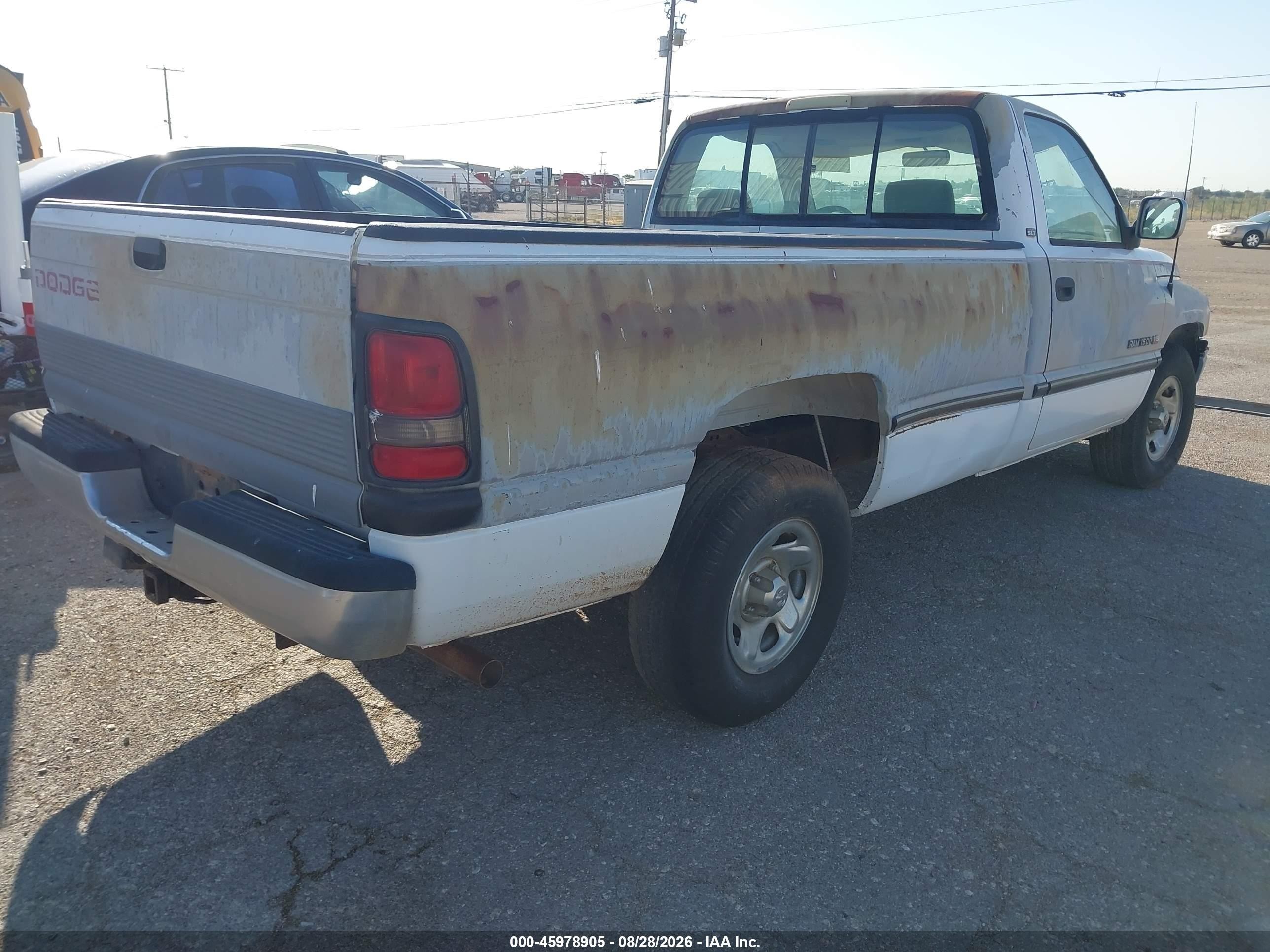 1996 Dodge Ram 1500   Silver vin: 1B7HC16Z1TS527673