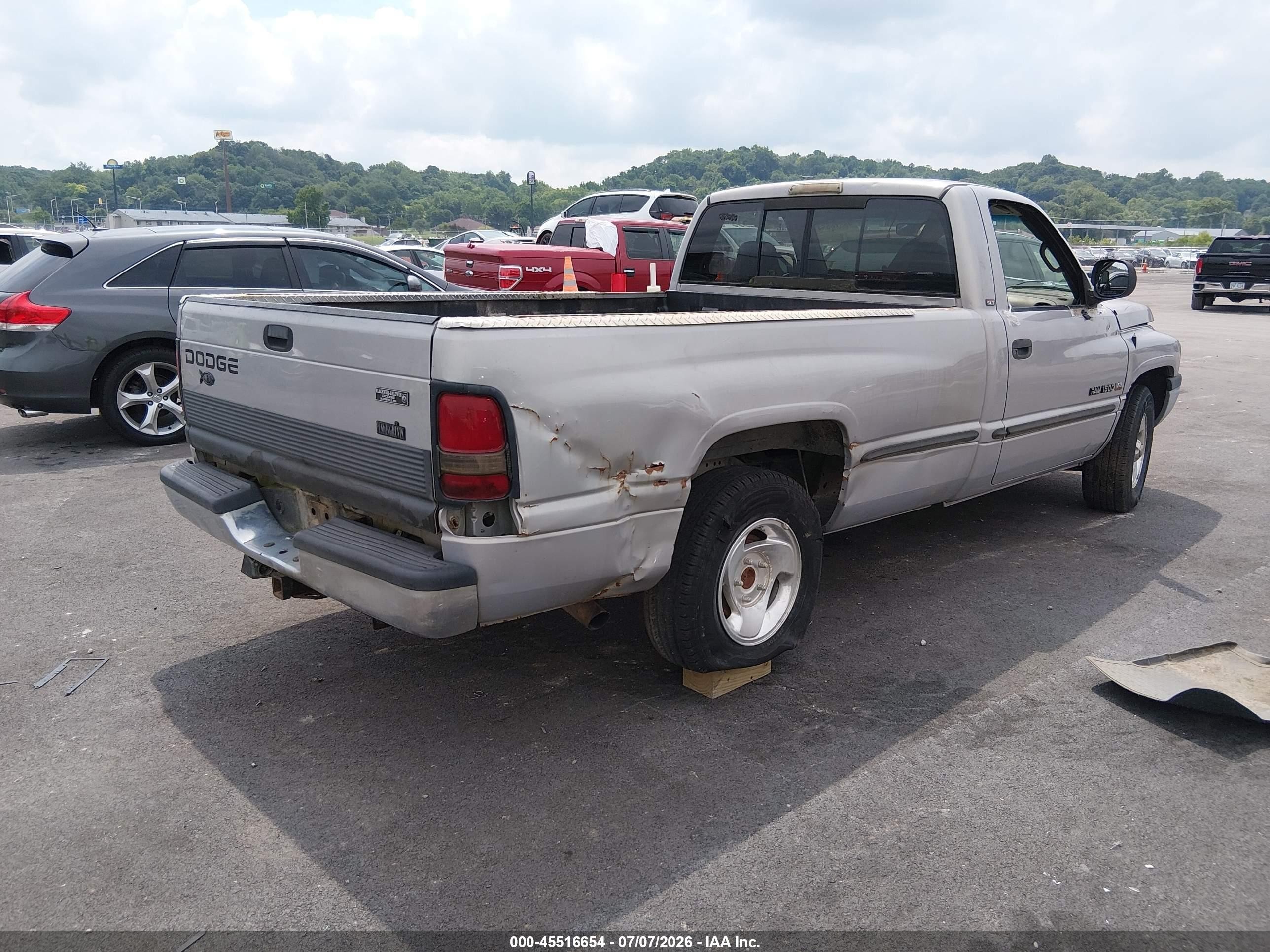 1998 Dodge Ram 1500 St Gray vin: 1B7HC16Z1WS701374