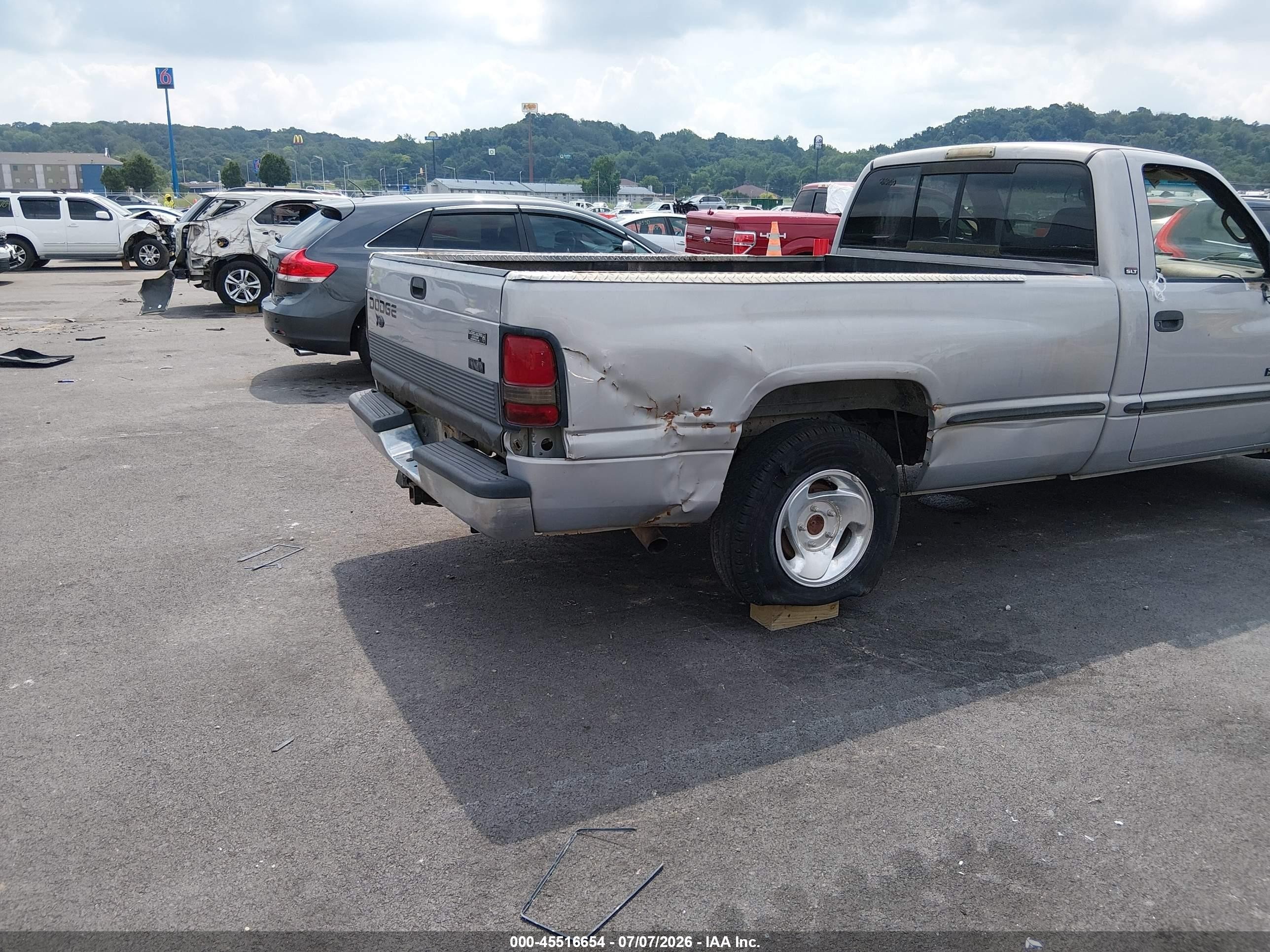 1998 Dodge Ram 1500 St Gray vin: 1B7HC16Z1WS701374