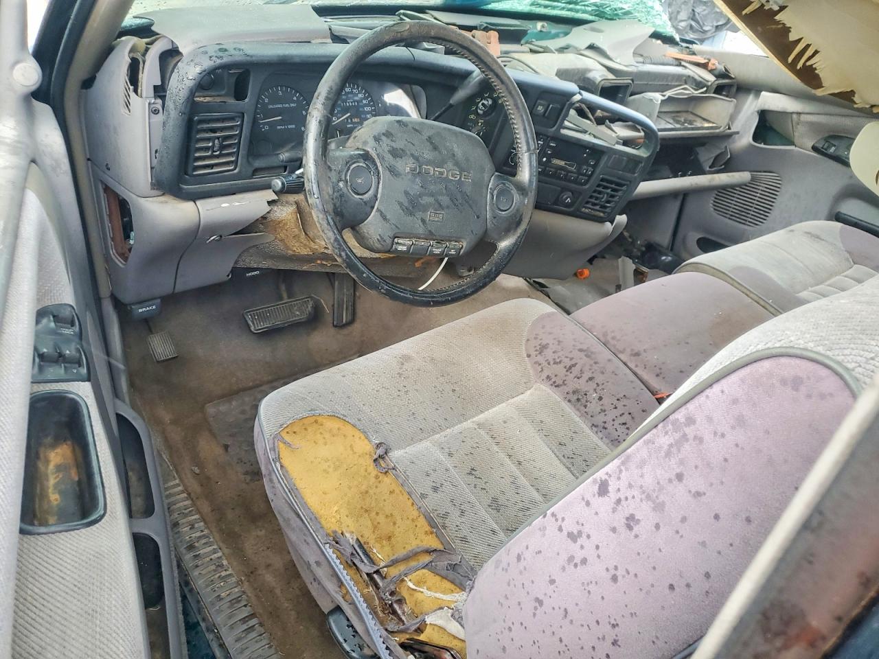 1996 Dodge Ram 1500 Green vin: 1B7HC16Z4TS626620